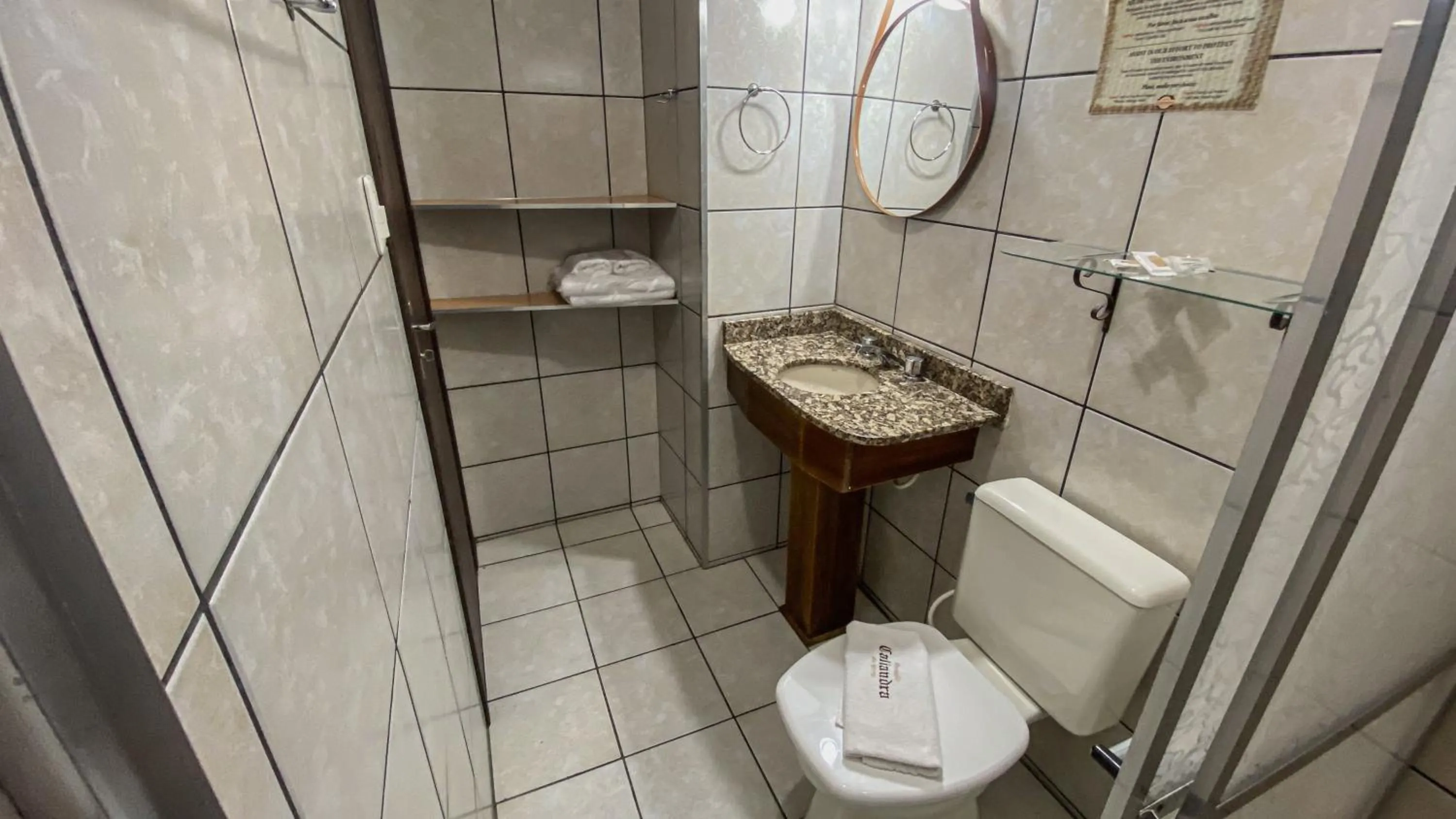 Shower in Pousada Caliandra Da Serra