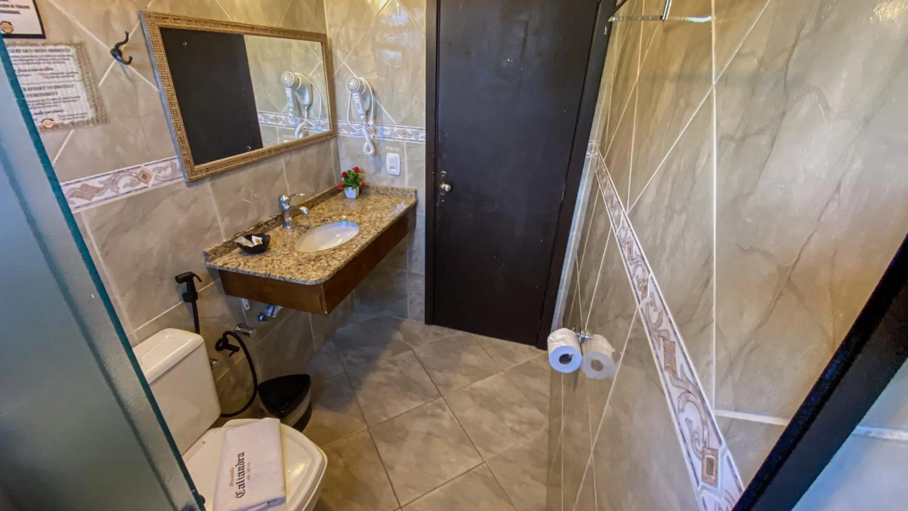 Shower in Pousada Caliandra Da Serra