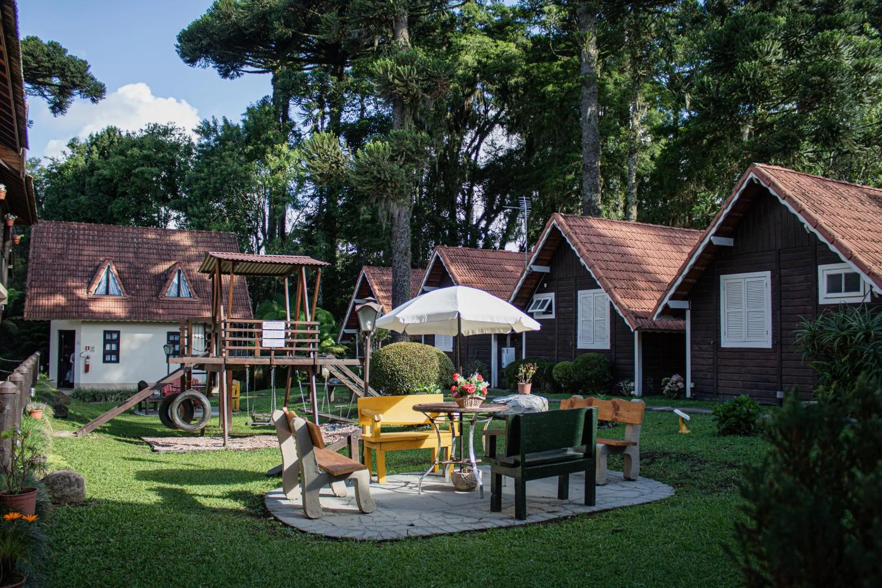 Garden in Pousada Caliandra Da Serra
