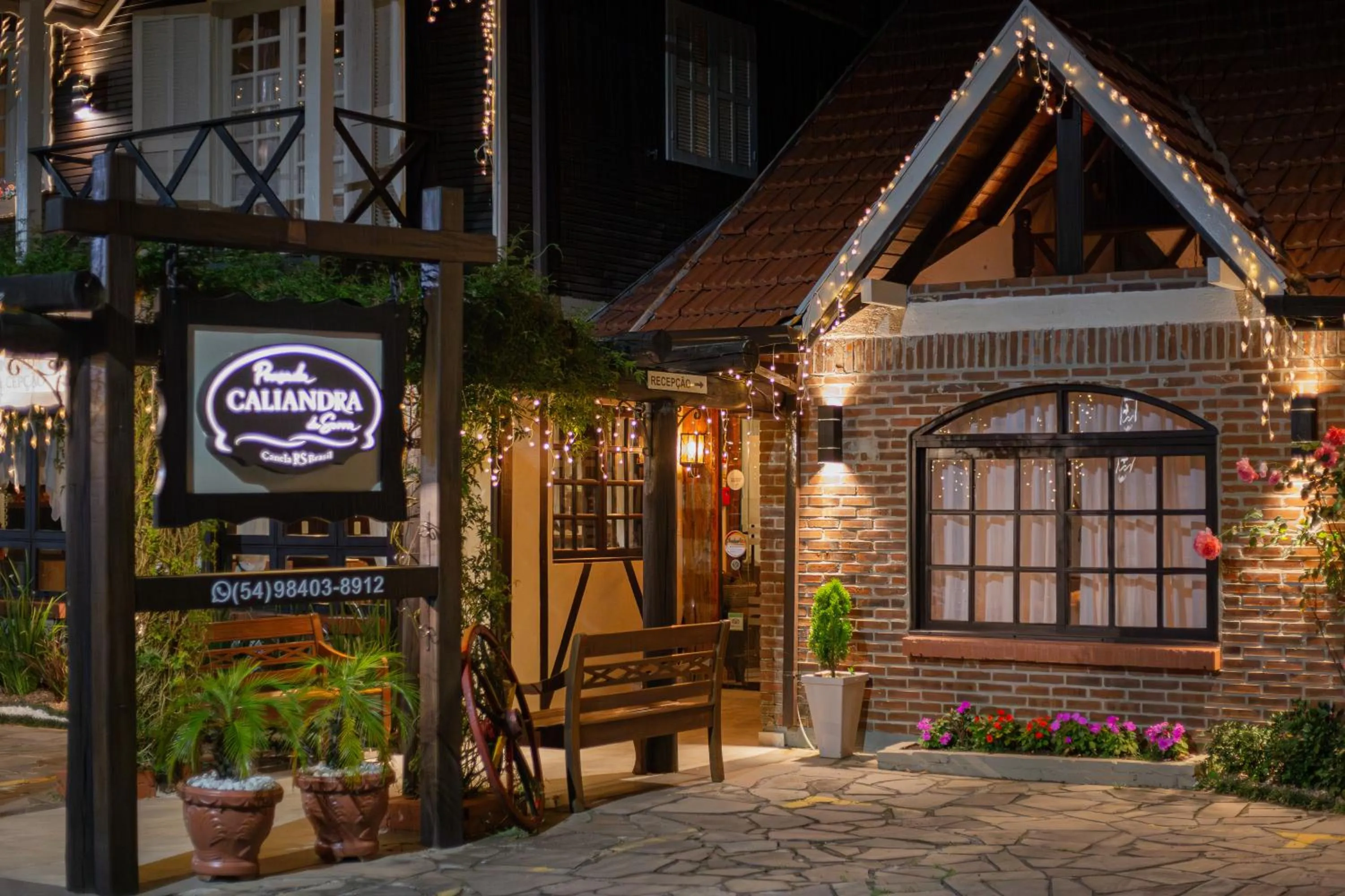 Property building in Pousada Caliandra Da Serra