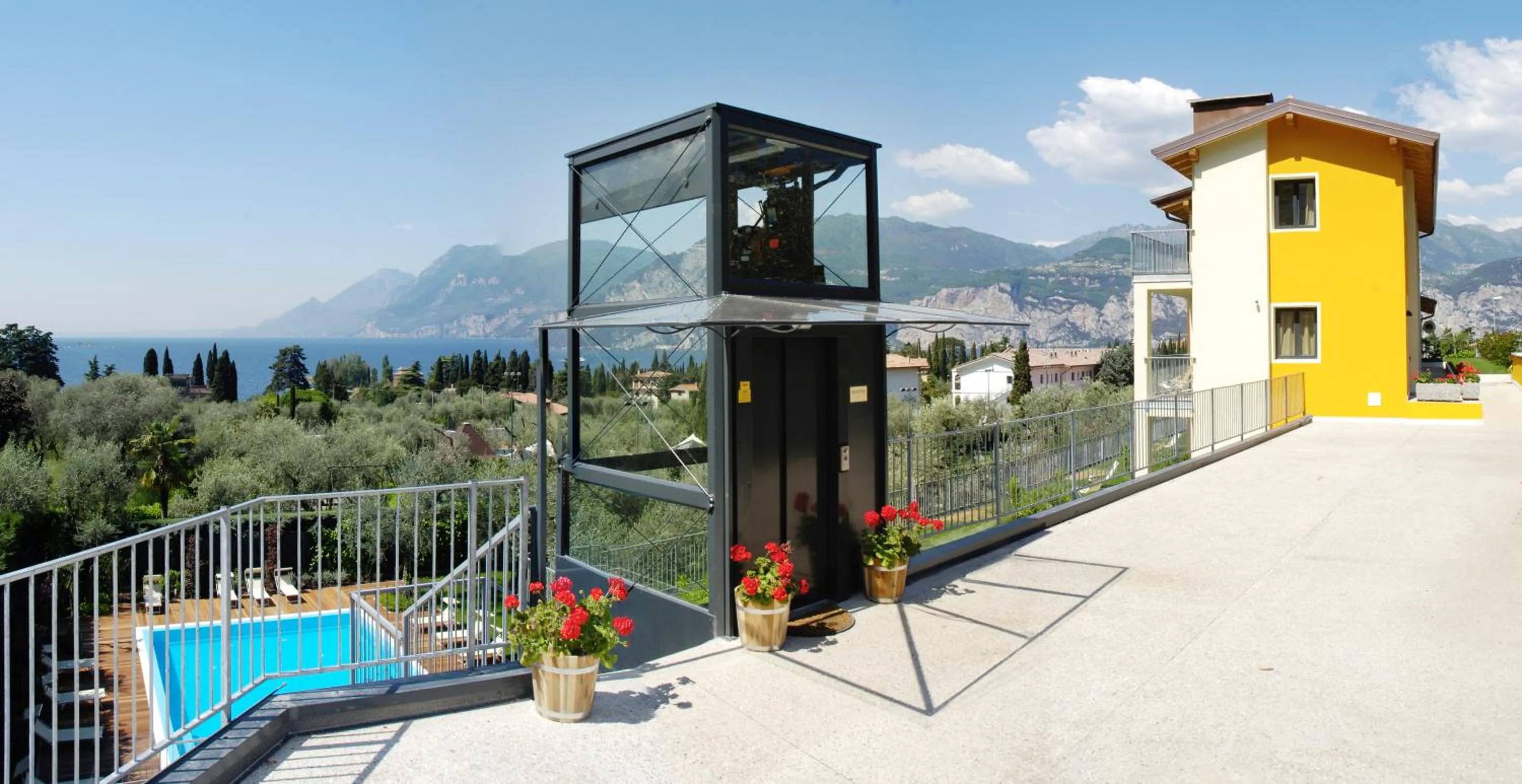 Lake view in Residence Goethe