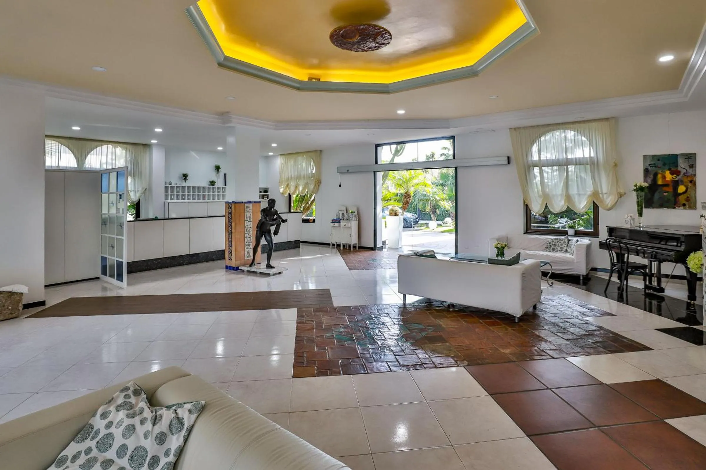 Living room in Hotel Delfa