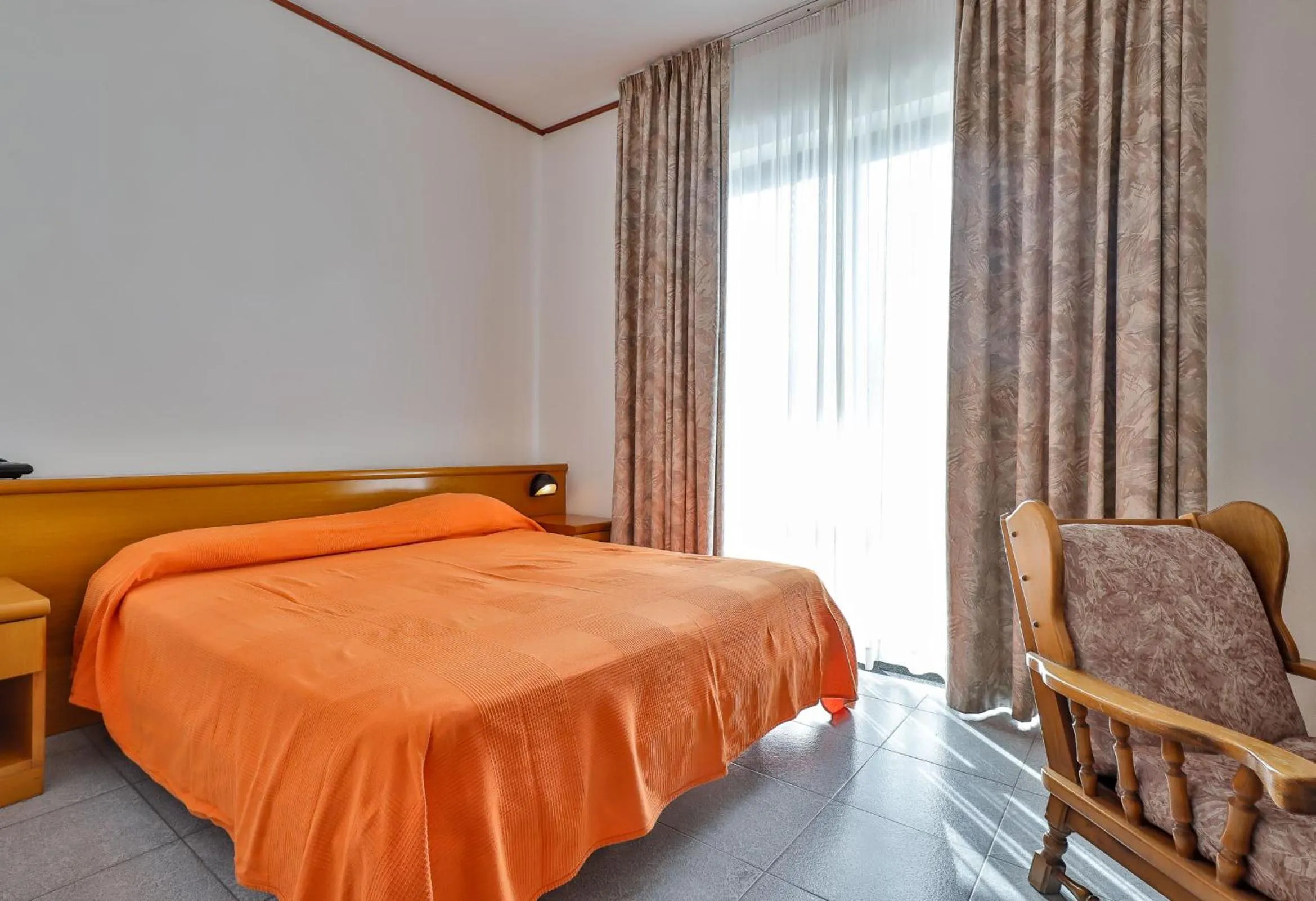 Bedroom, Bed in Hotel Delfa