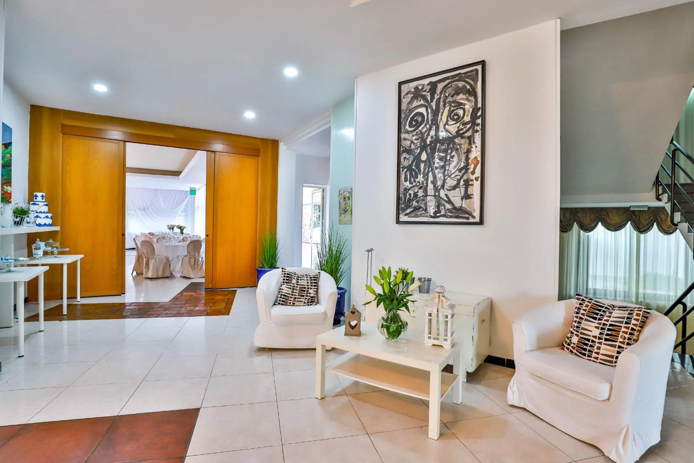 Living room in Hotel Delfa