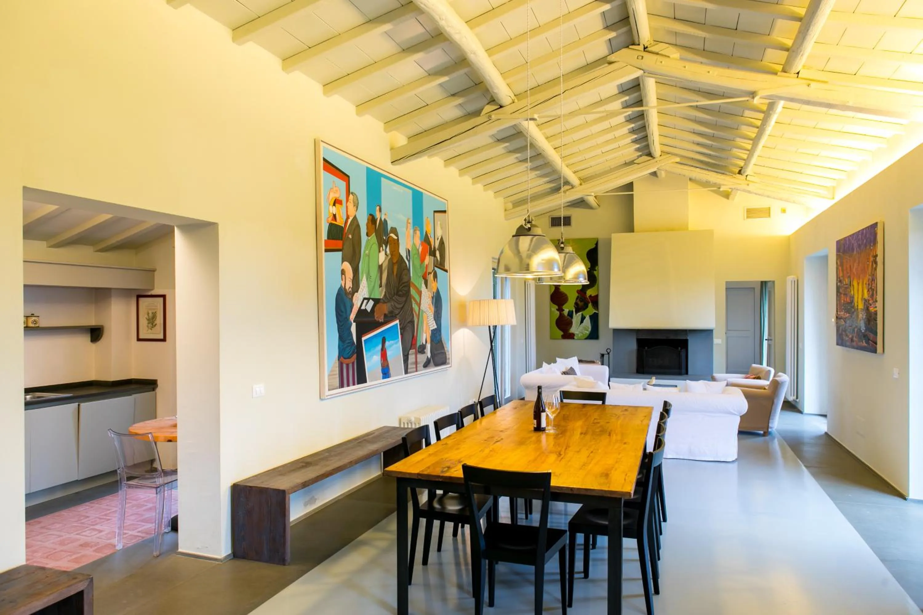 Seating area in Resort Borgo Syrah