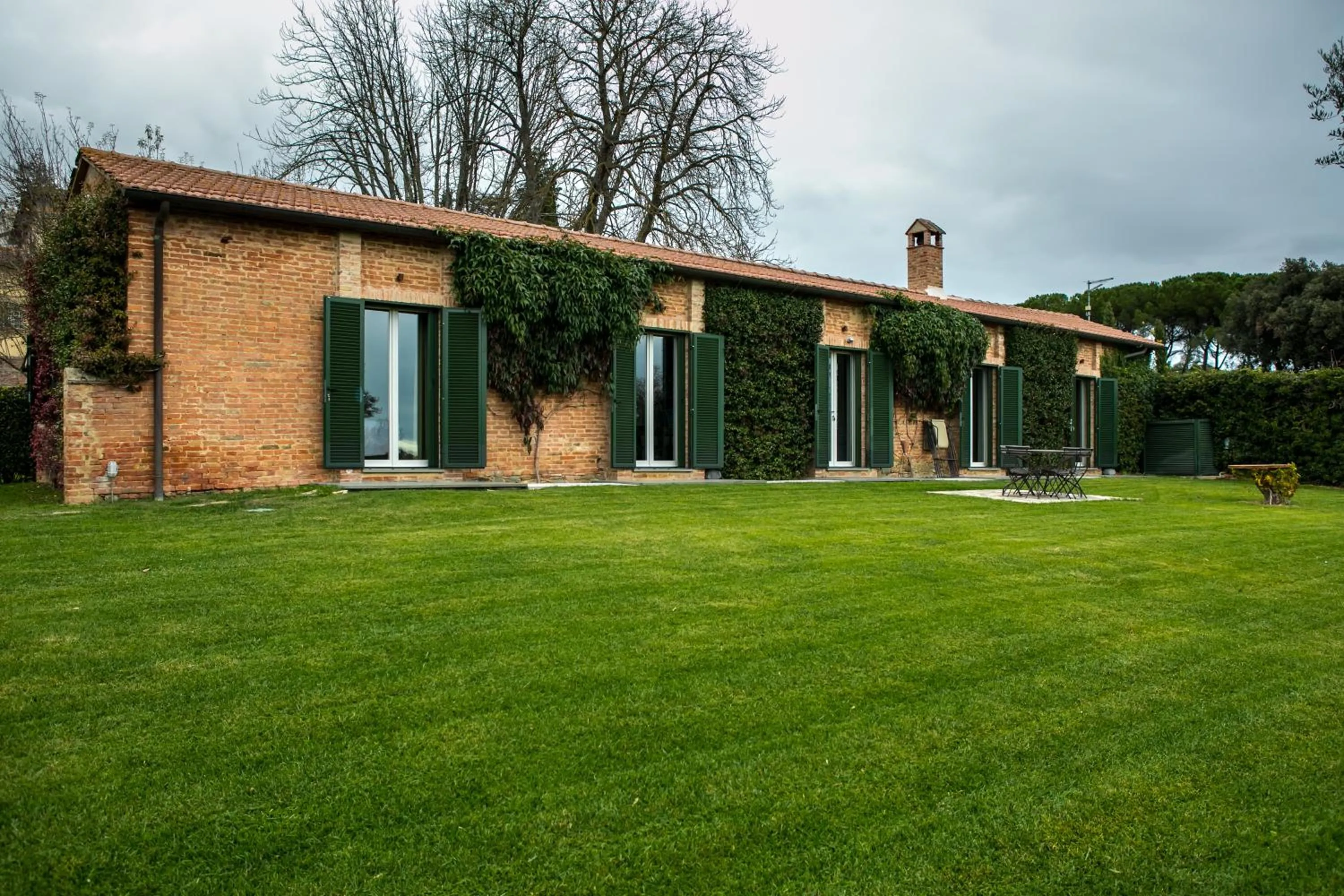 Garden view in Resort Borgo Syrah