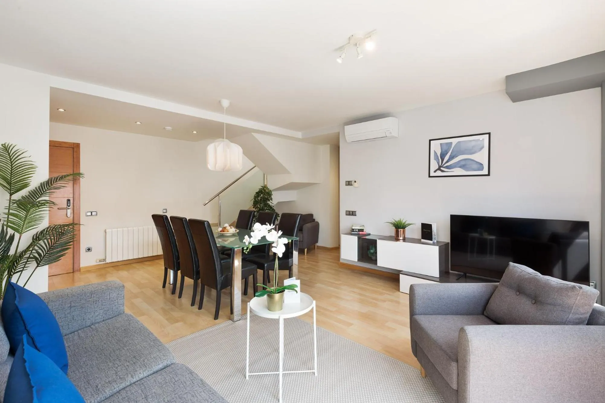 TV and multimedia in Lucas House Apartments by Sitges Group