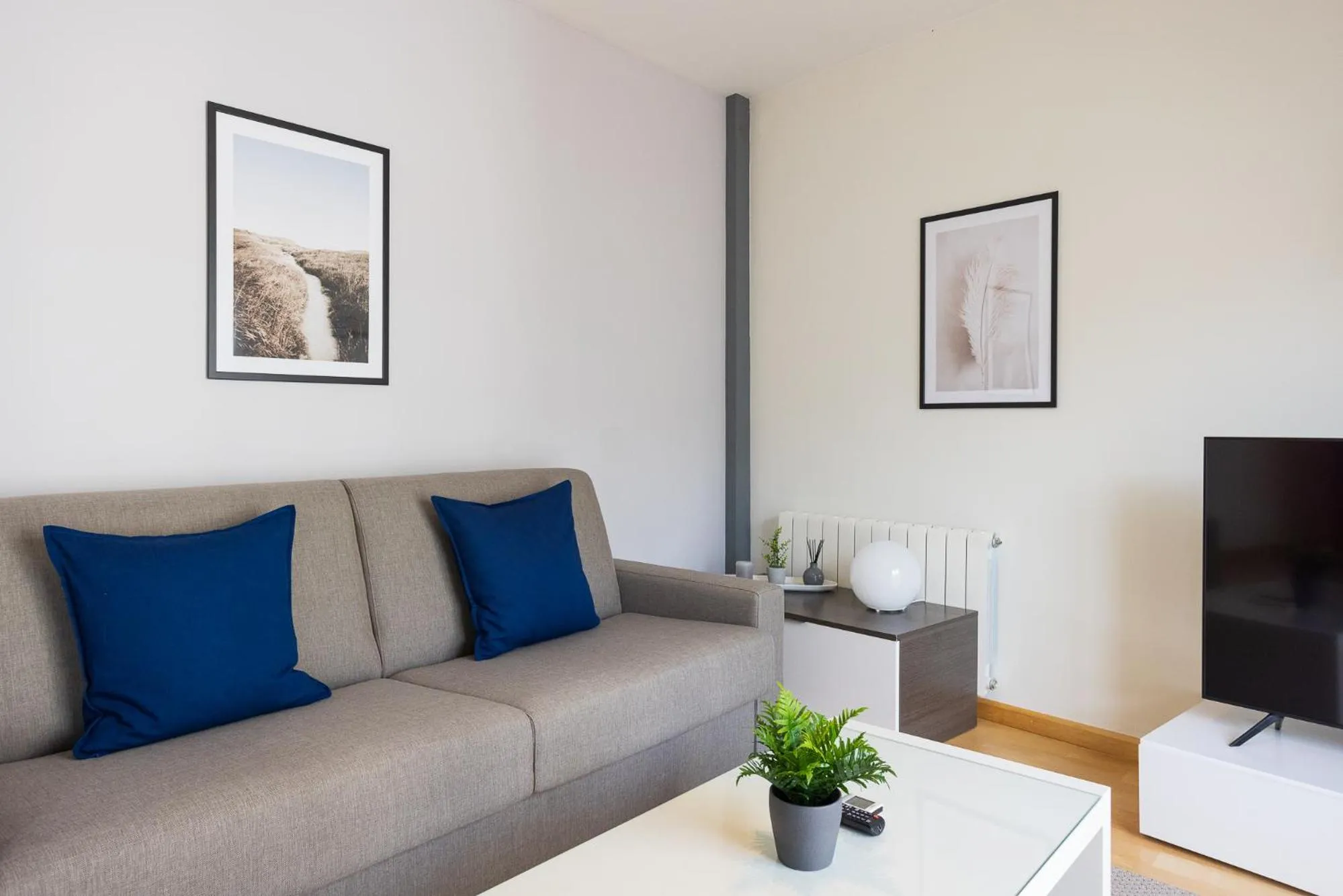 Living room in Lucas House Apartments by Sitges Group