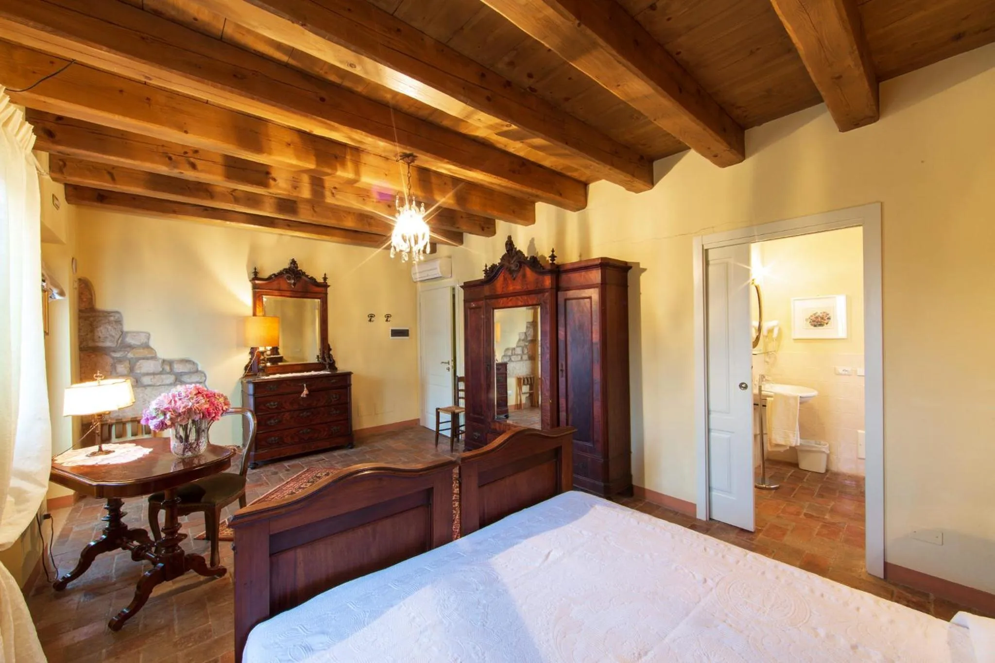 Bed in Agriturismo Delo