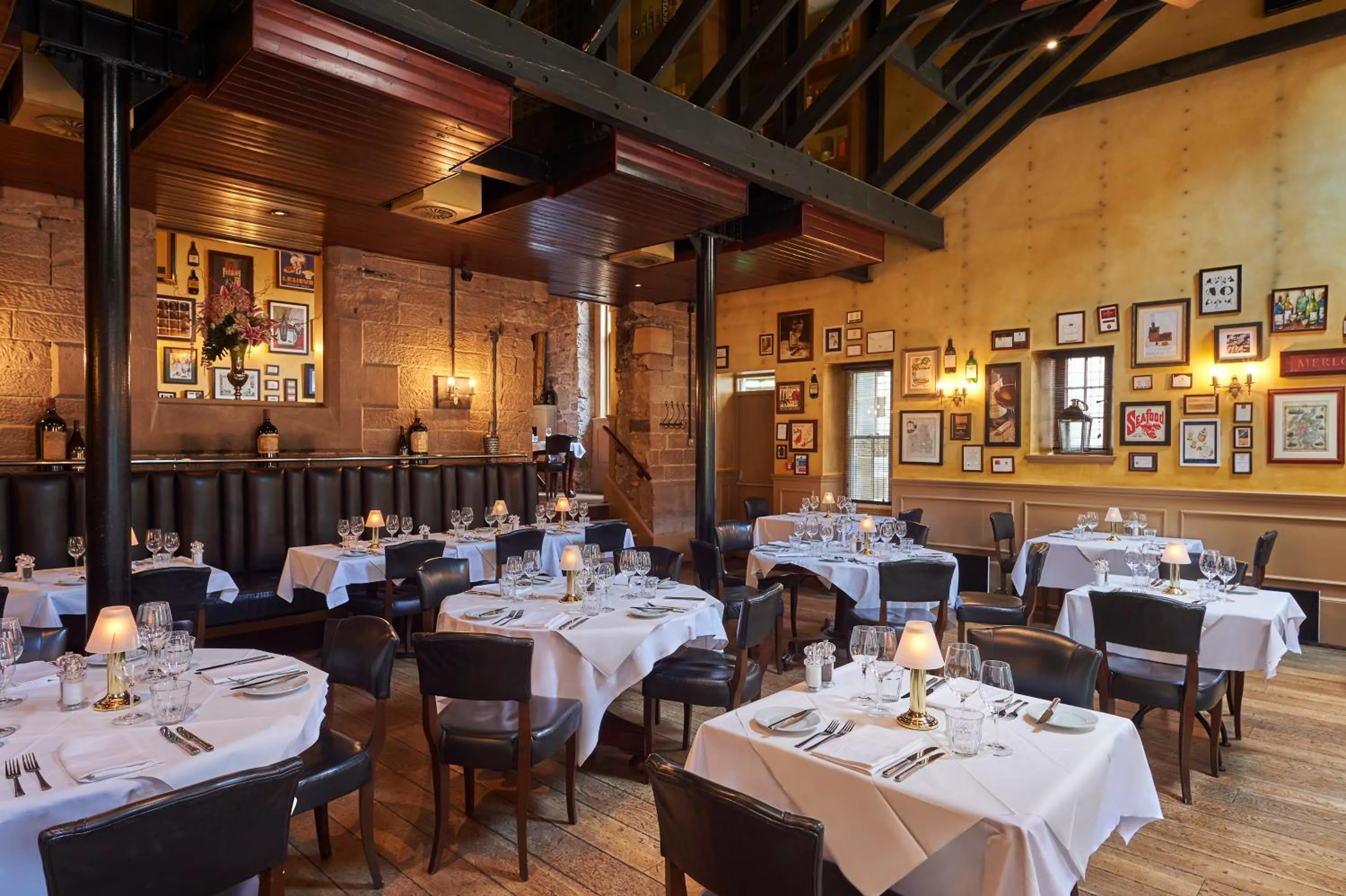 Restaurant/places to eat in Hotel Du Vin Edinburgh