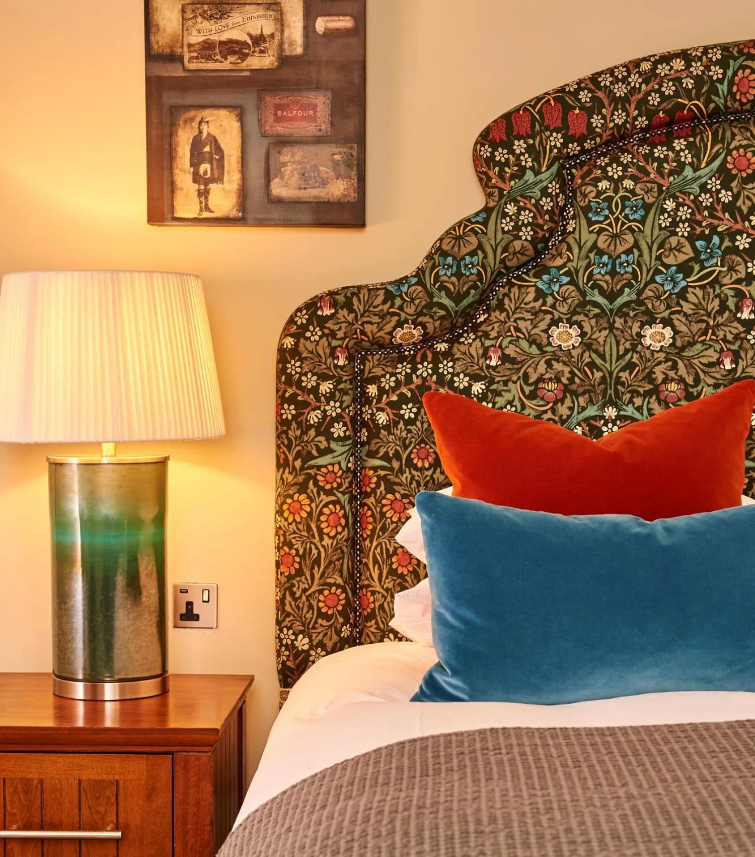 Bedroom, Bed in Hotel Du Vin Edinburgh