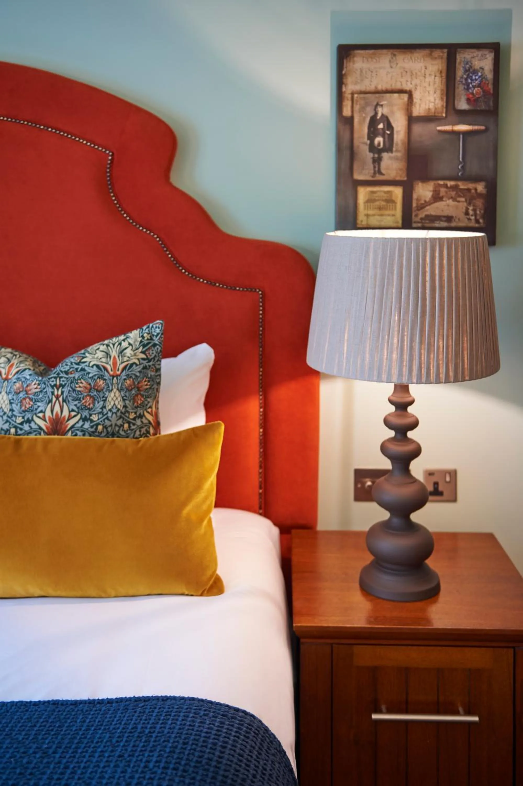 Bed in Hotel Du Vin Edinburgh