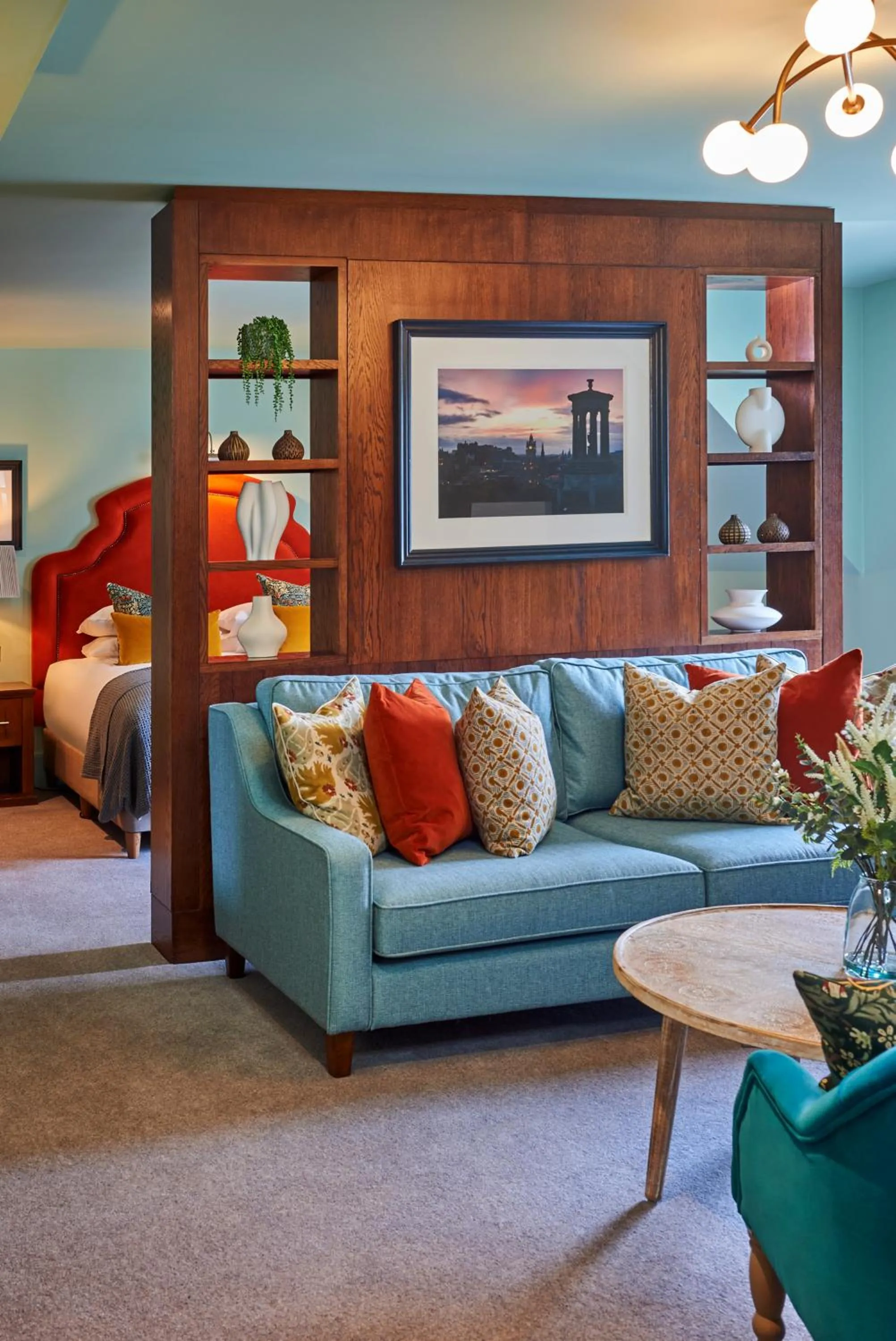 Bedroom, Bed in Hotel Du Vin Edinburgh