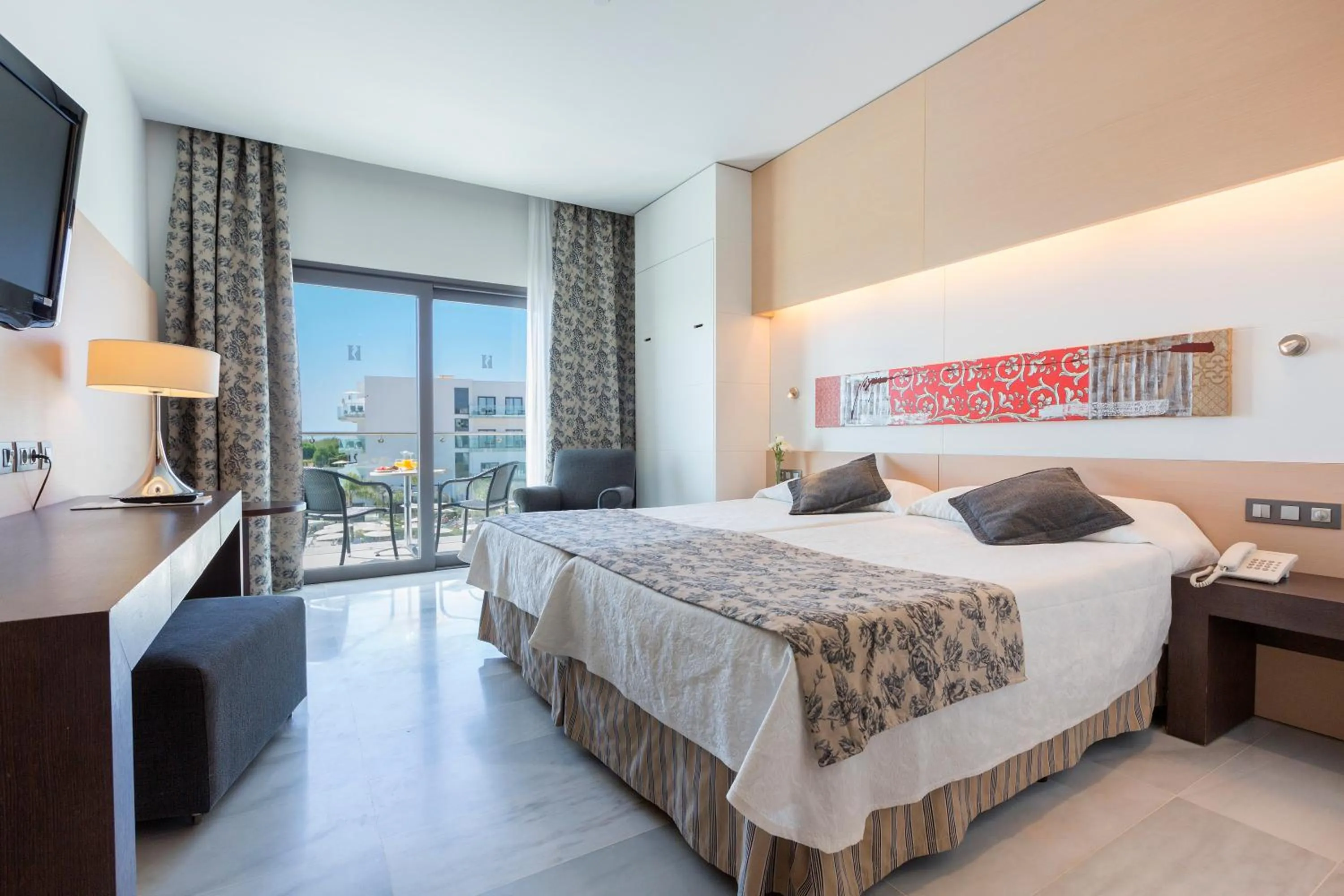 Bed in Hipotels Gran Conil