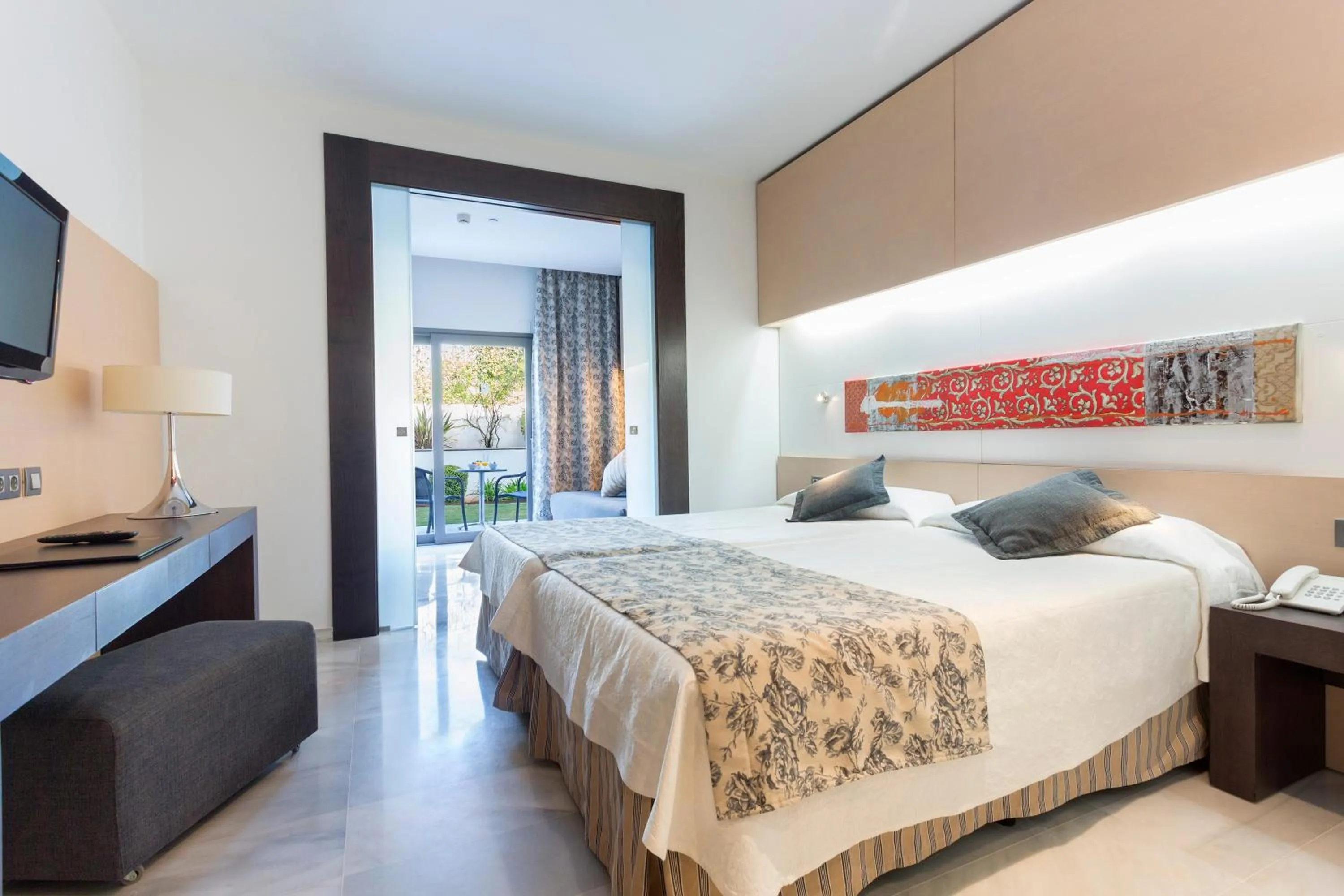 Bed in Hipotels Gran Conil