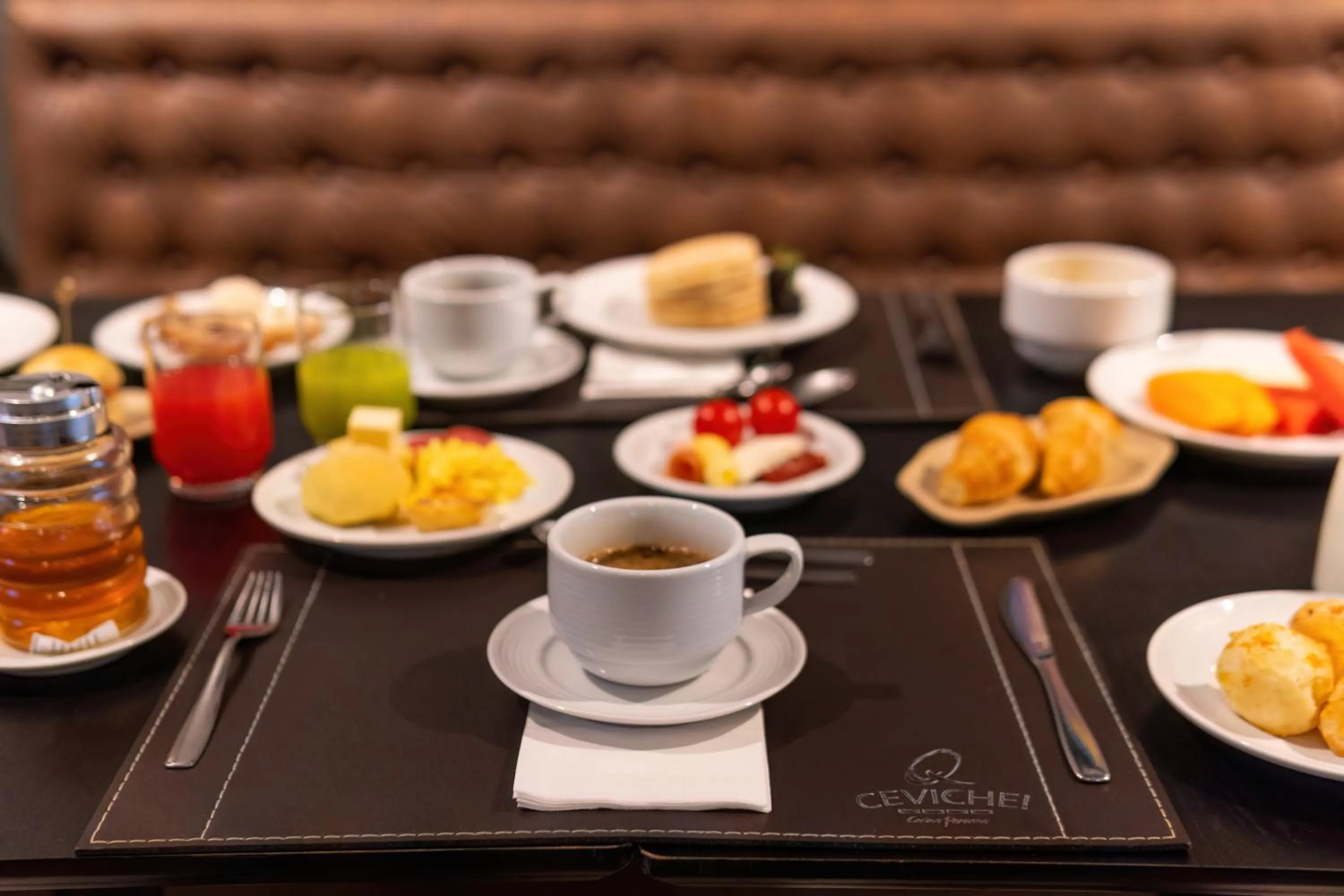 Food close-up in Novotel Curitiba Batel