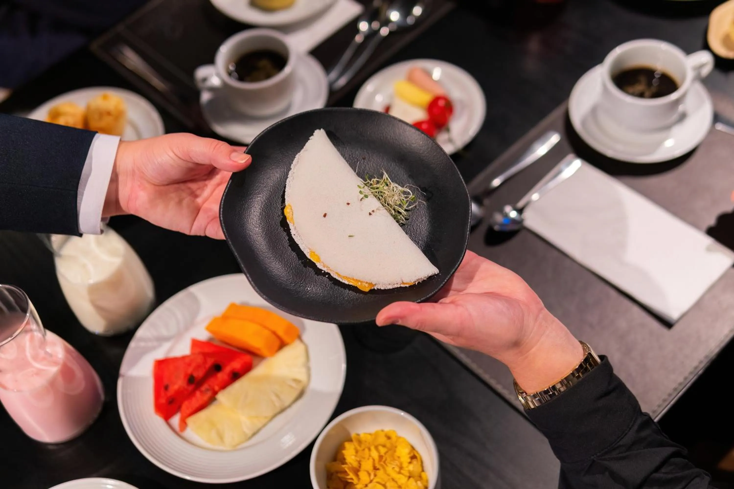 Food close-up in Novotel Curitiba Batel
