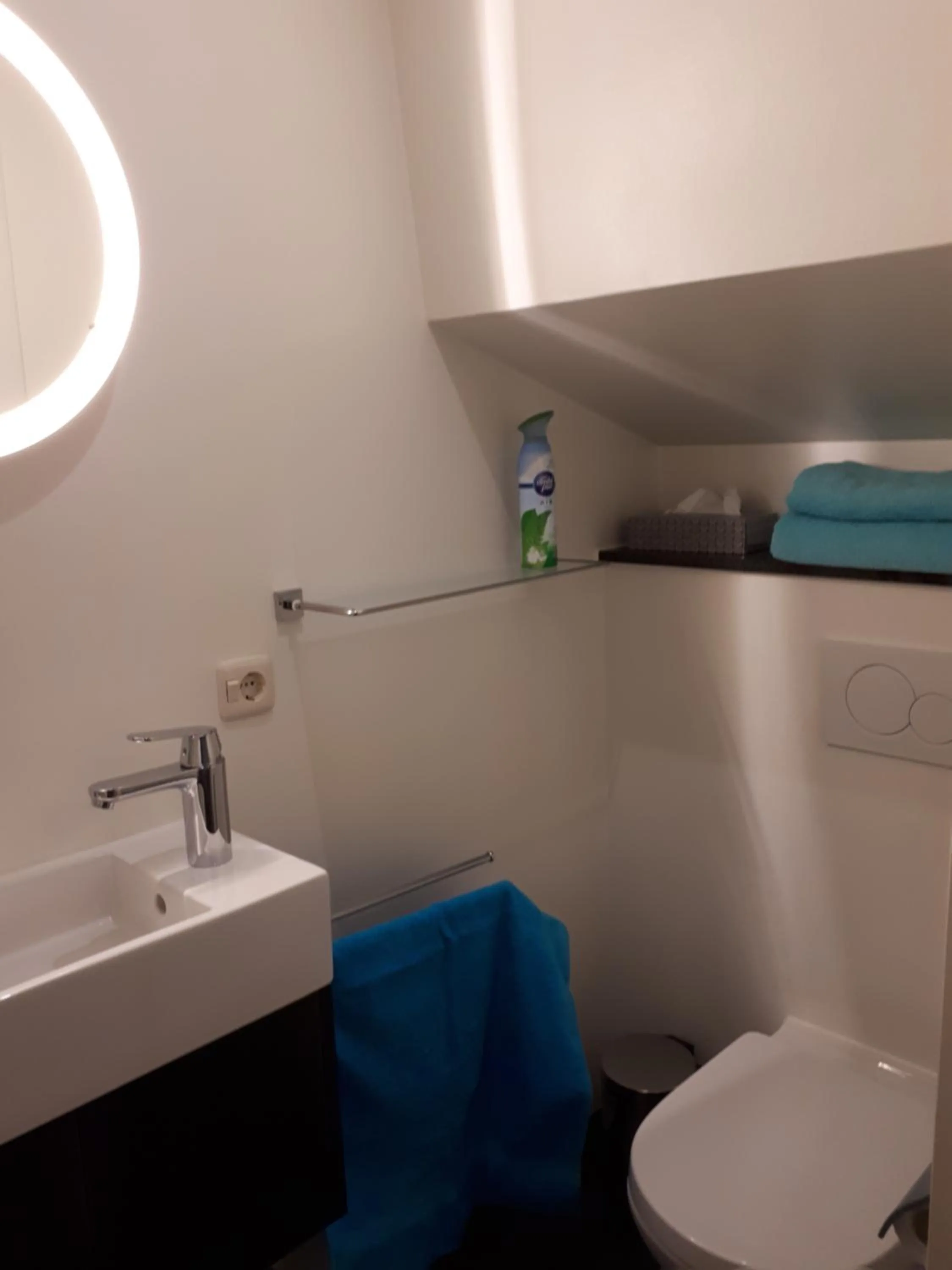 Bathroom in Boat Rooms on Water b&b