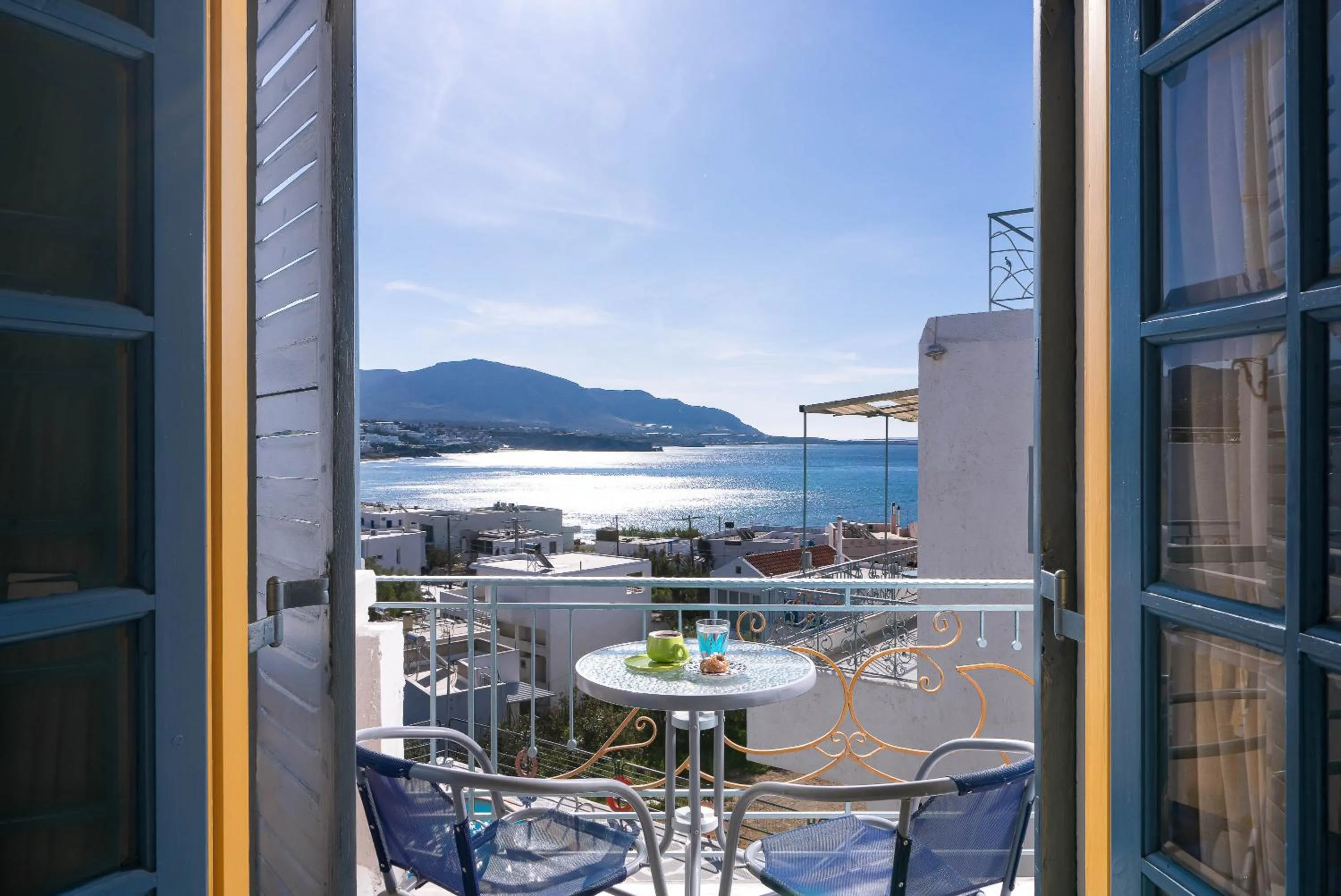 Patio in Afroditi Apartments