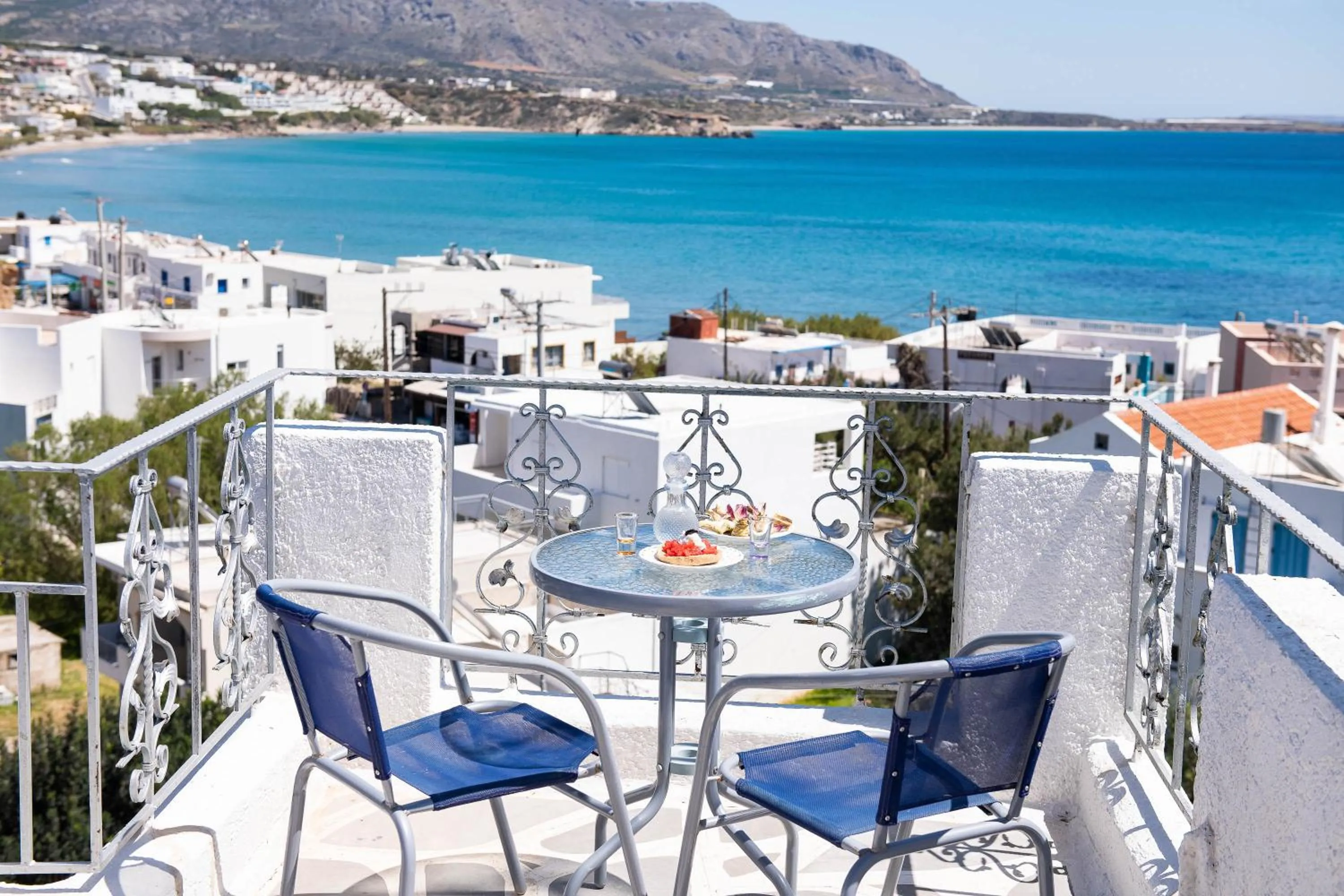 Patio in Afroditi Apartments