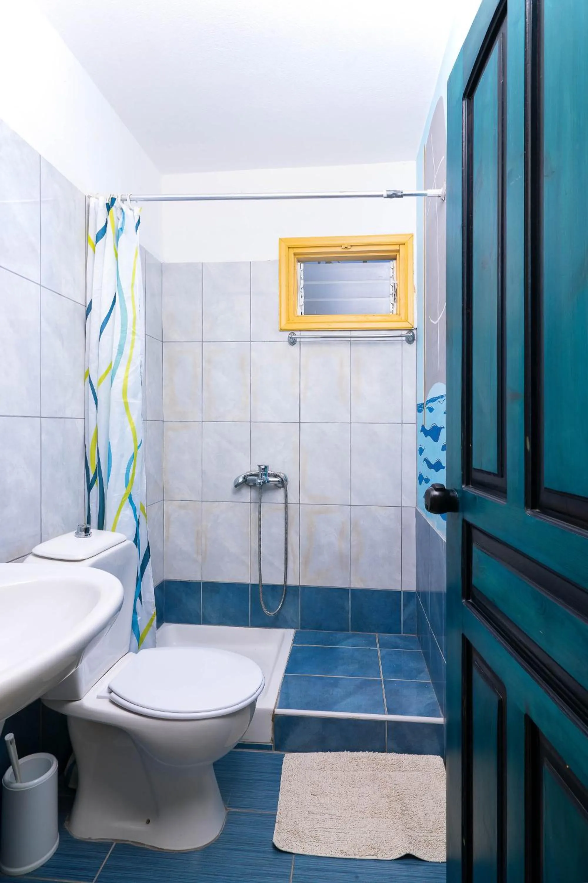 Shower in Afroditi Apartments