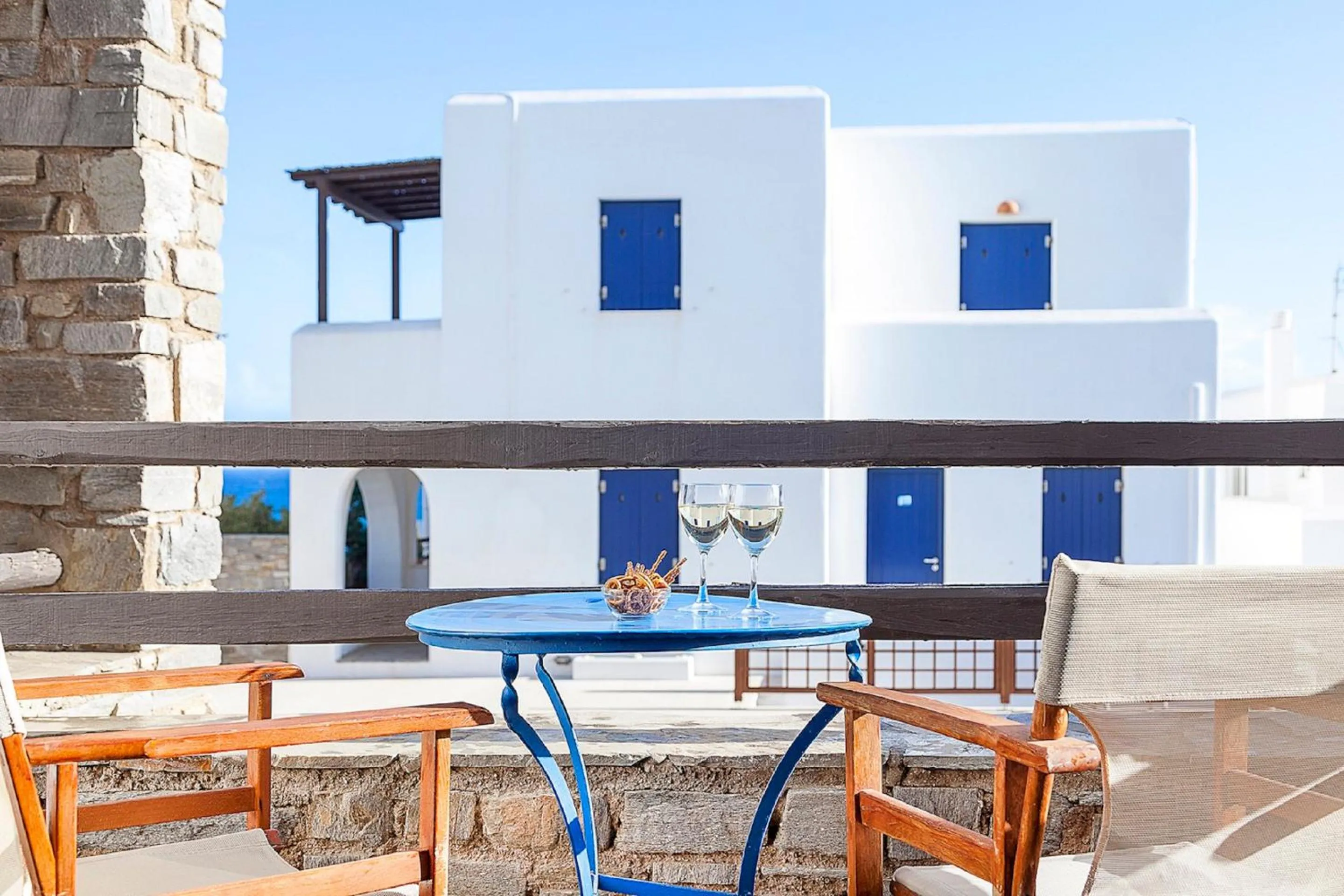 Balcony/Terrace in San Antonio Summer House