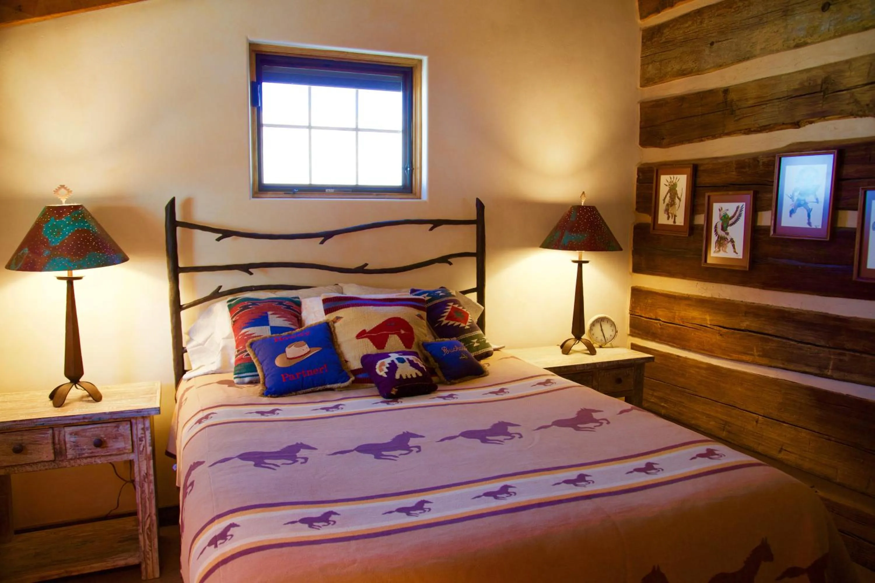 Bed in Canyon Of The Ancients Guest Ranch