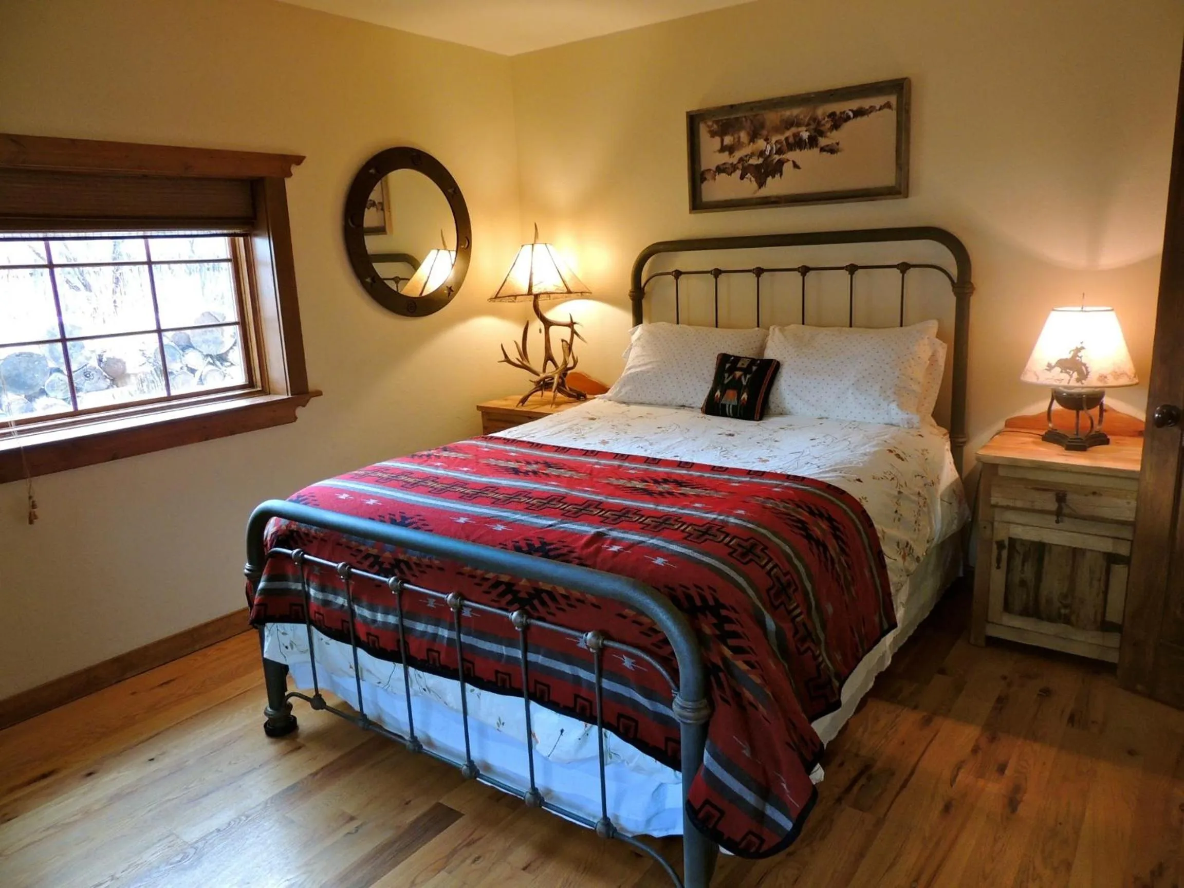 Bed in Canyon Of The Ancients Guest Ranch