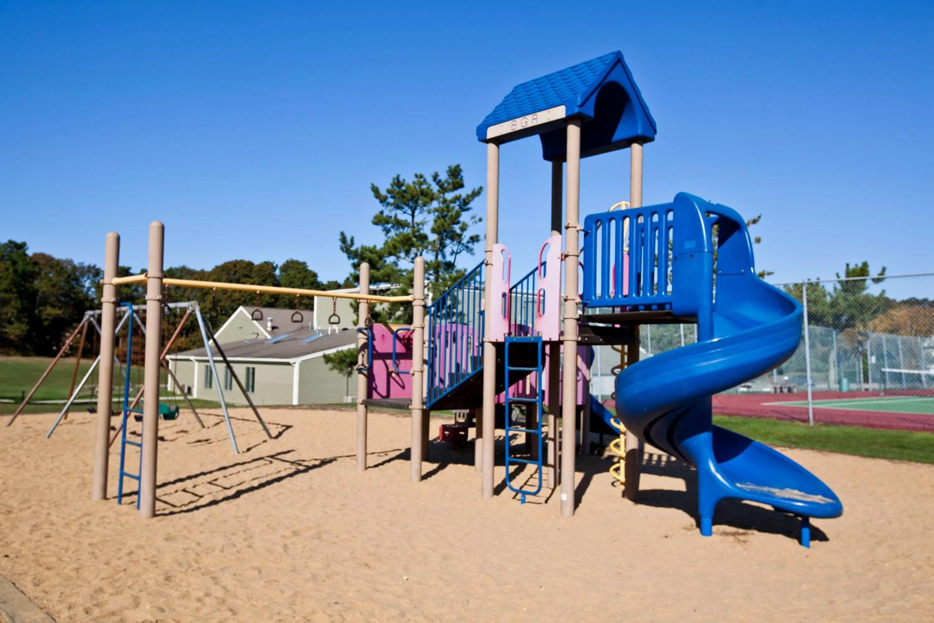 Children play ground in Brewster Green Resort