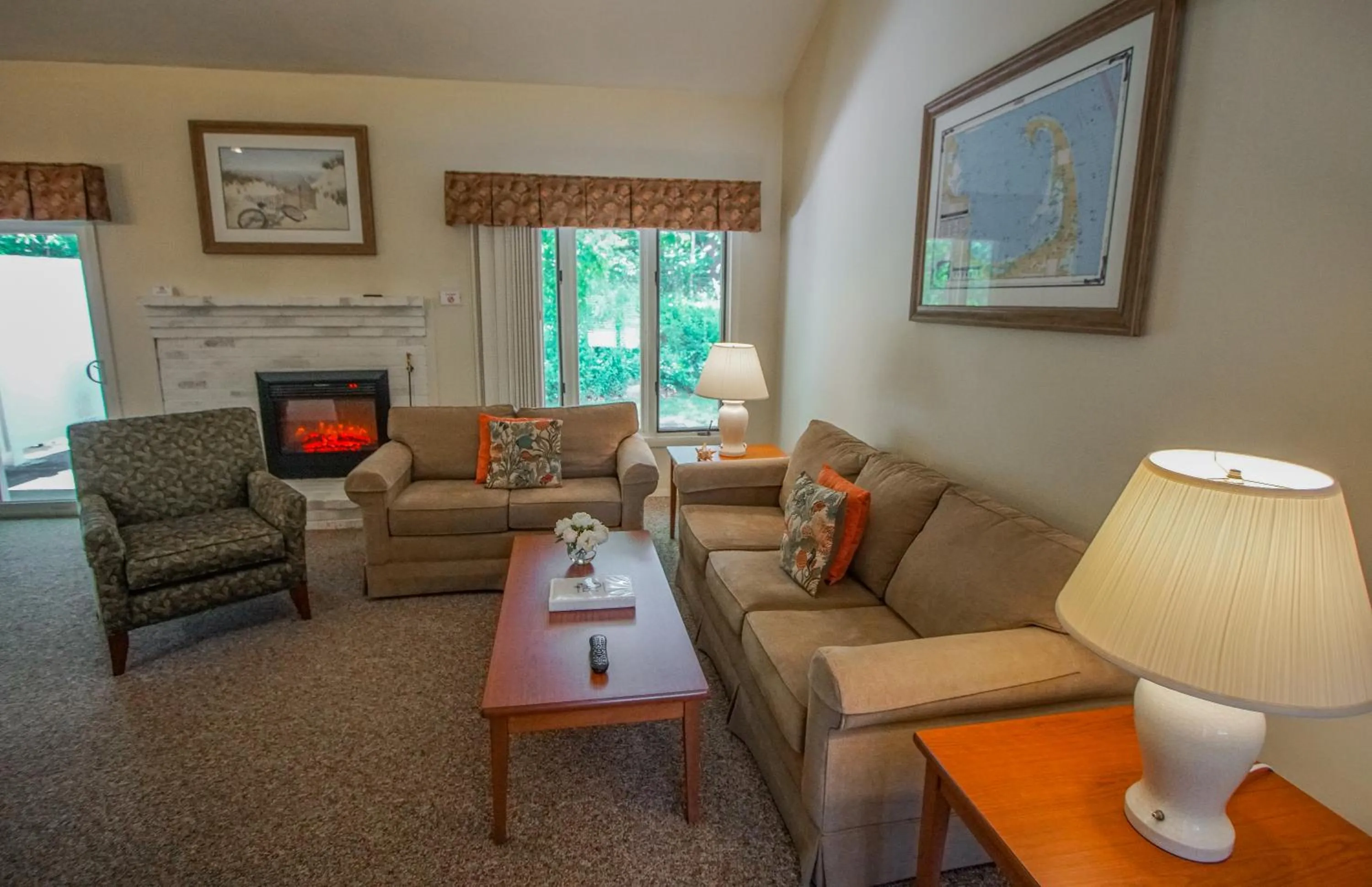 Living room in Brewster Green Resort