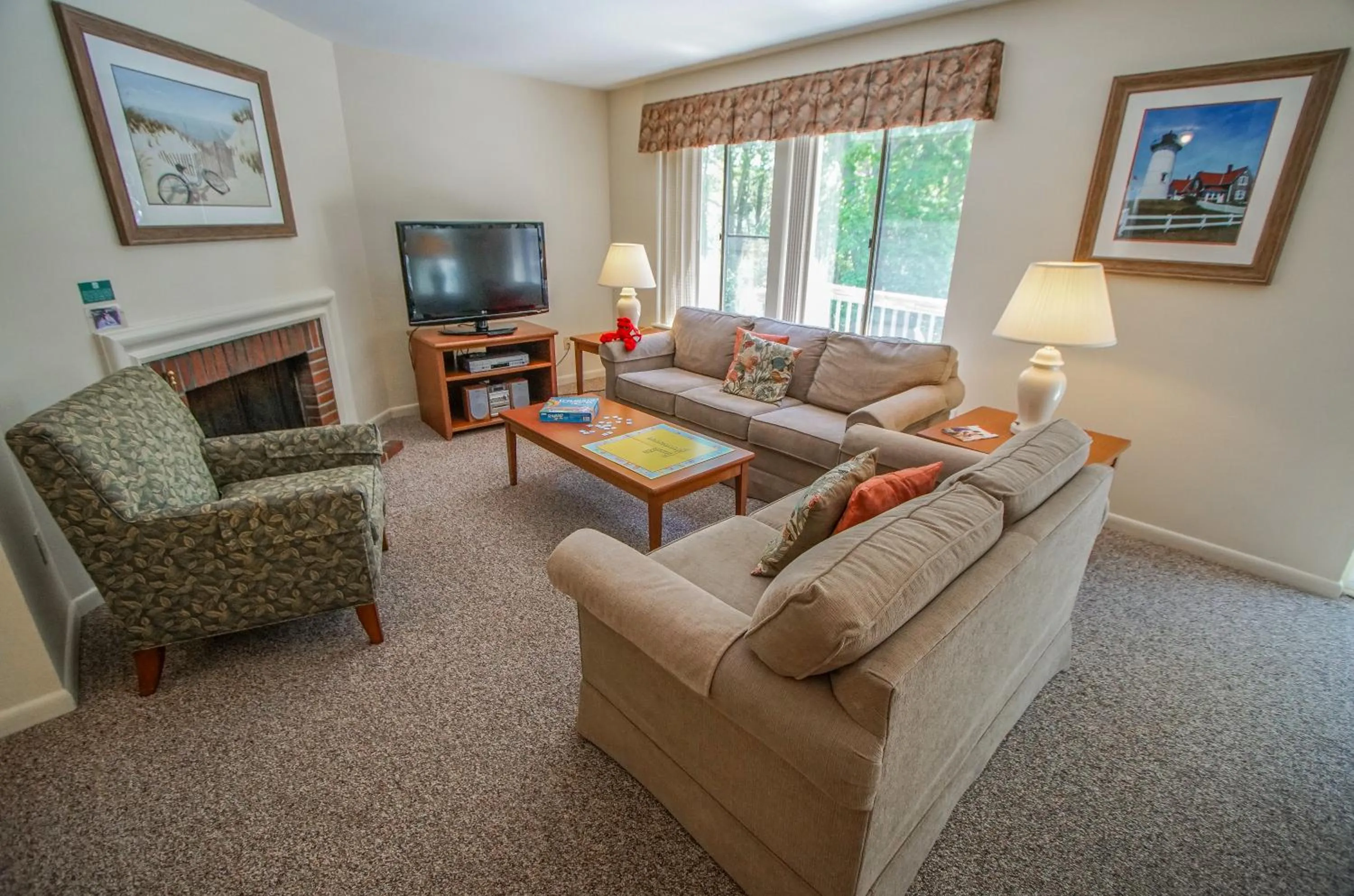 Living room in Brewster Green Resort