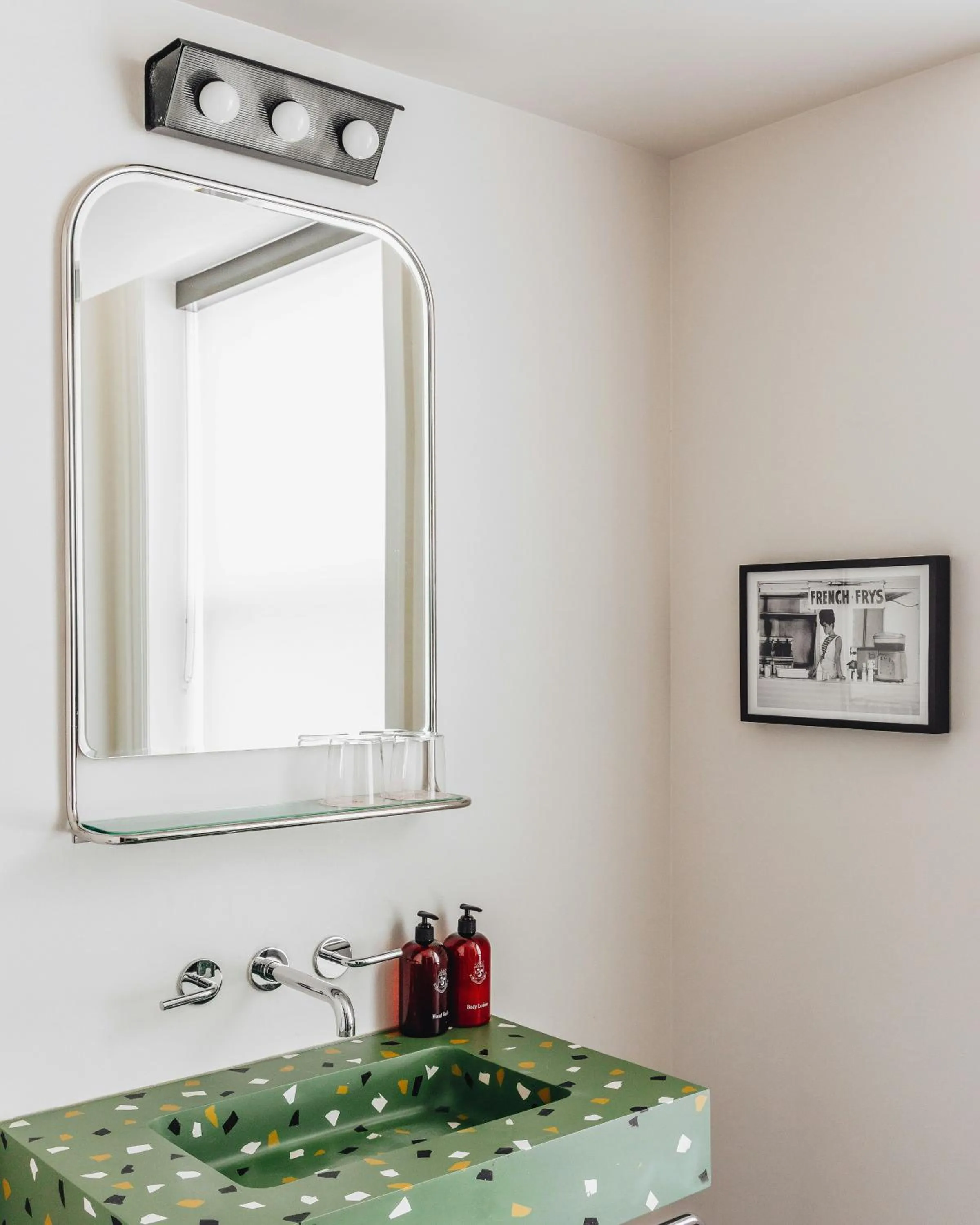 Bathroom in The Siren Hotel, an Ash Hotel