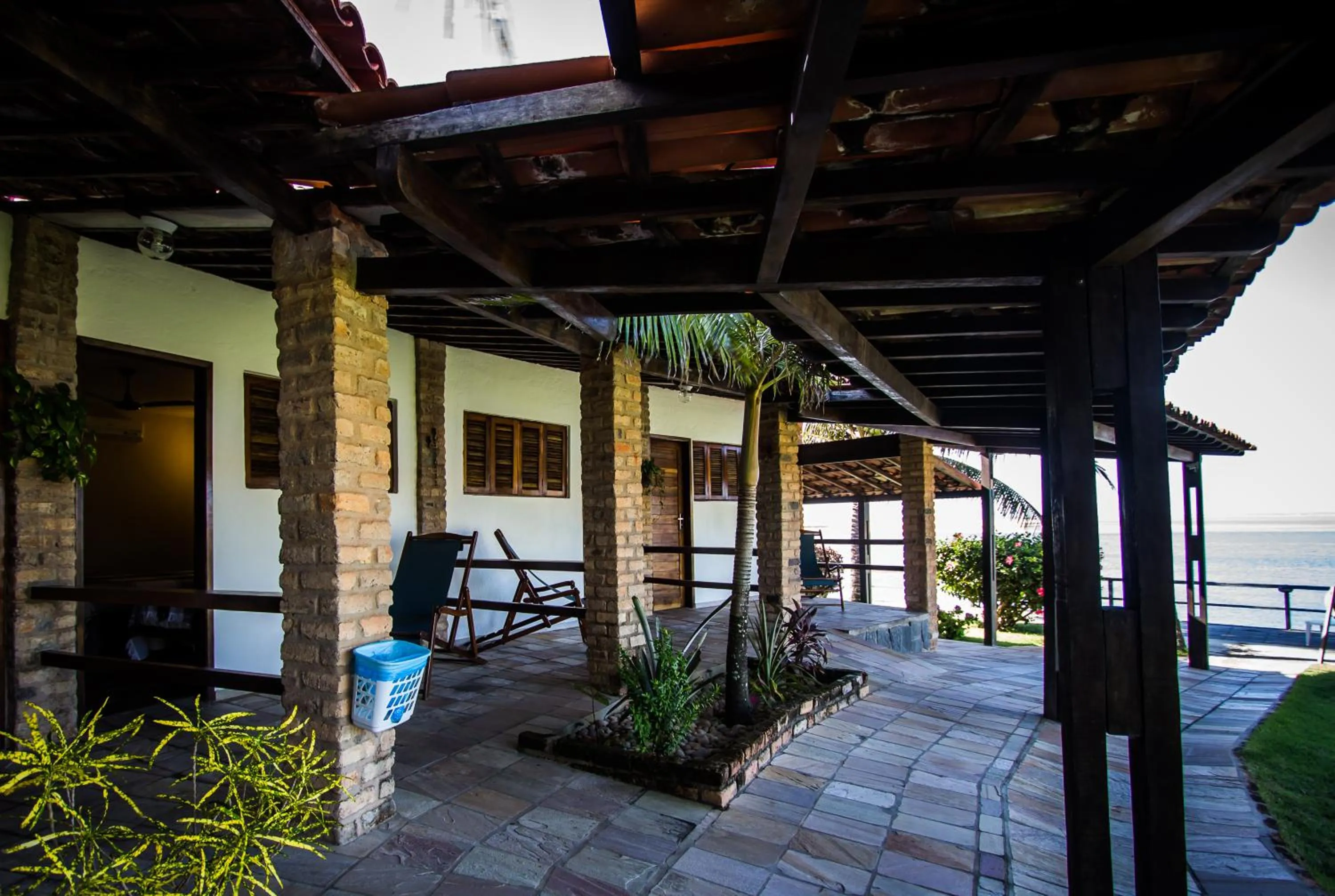 Balcony/Terrace in Pousada Villa do Sol