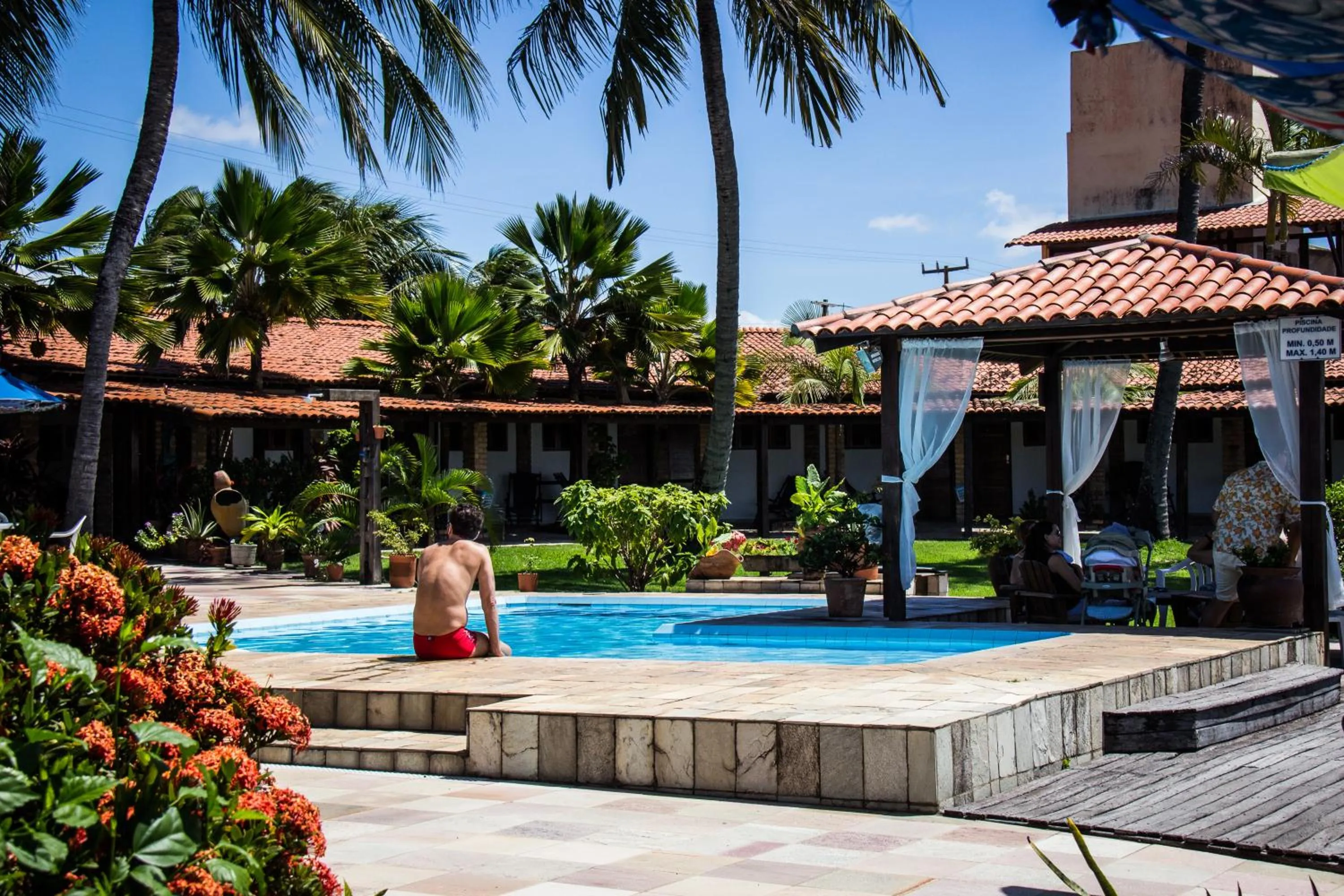Swimming pool in Pousada Villa do Sol