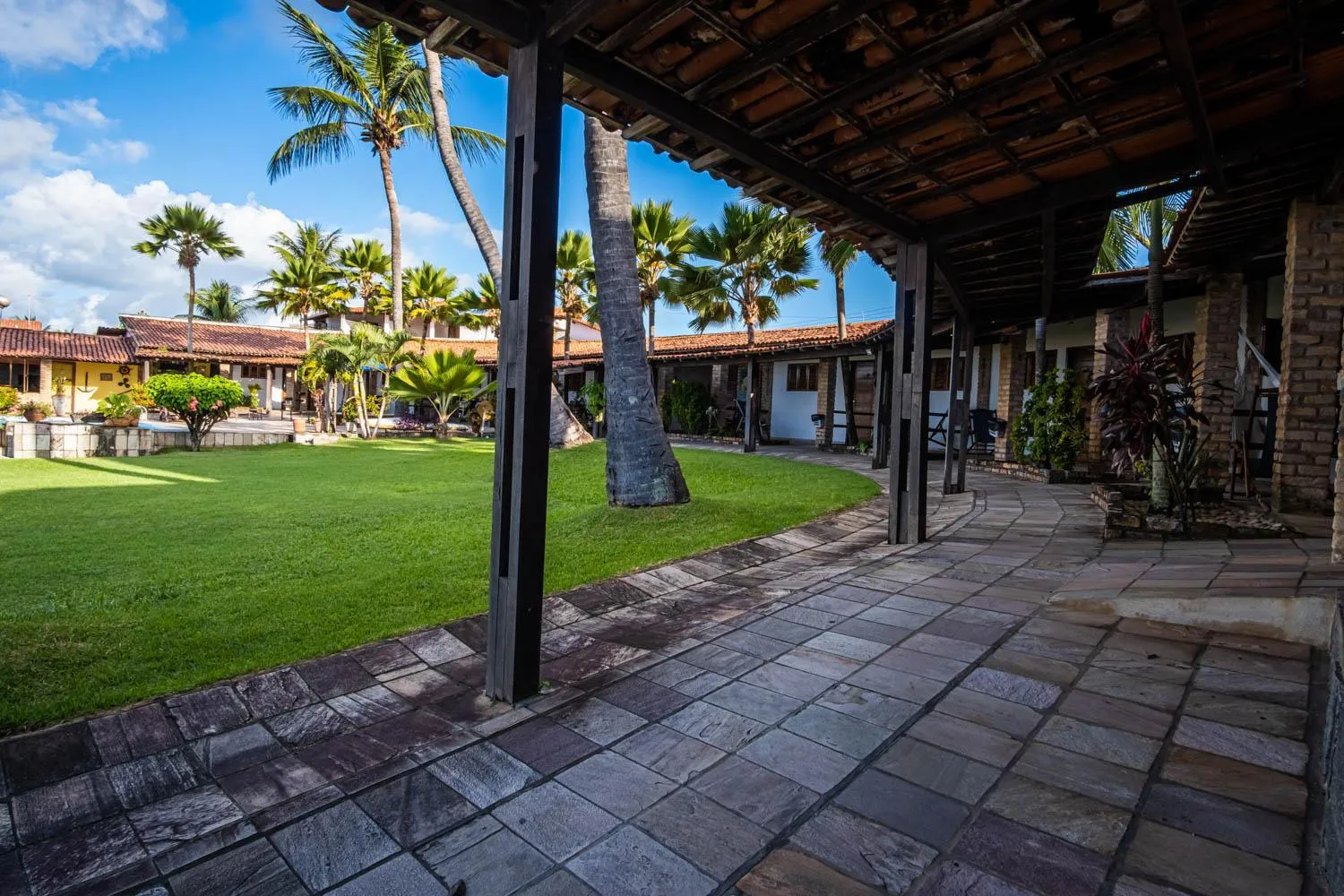 Garden in Pousada Villa do Sol