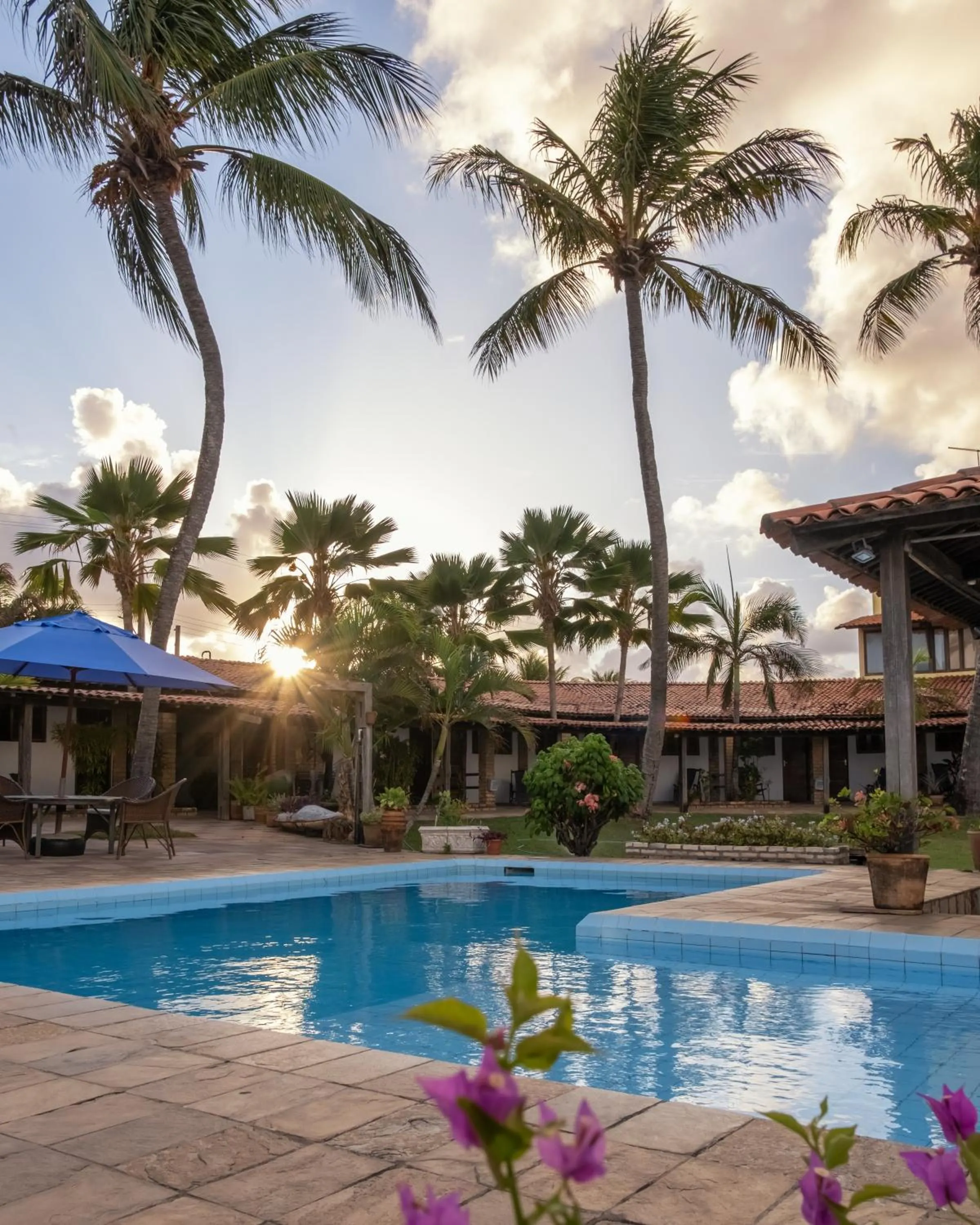 Swimming pool in Pousada Villa do Sol