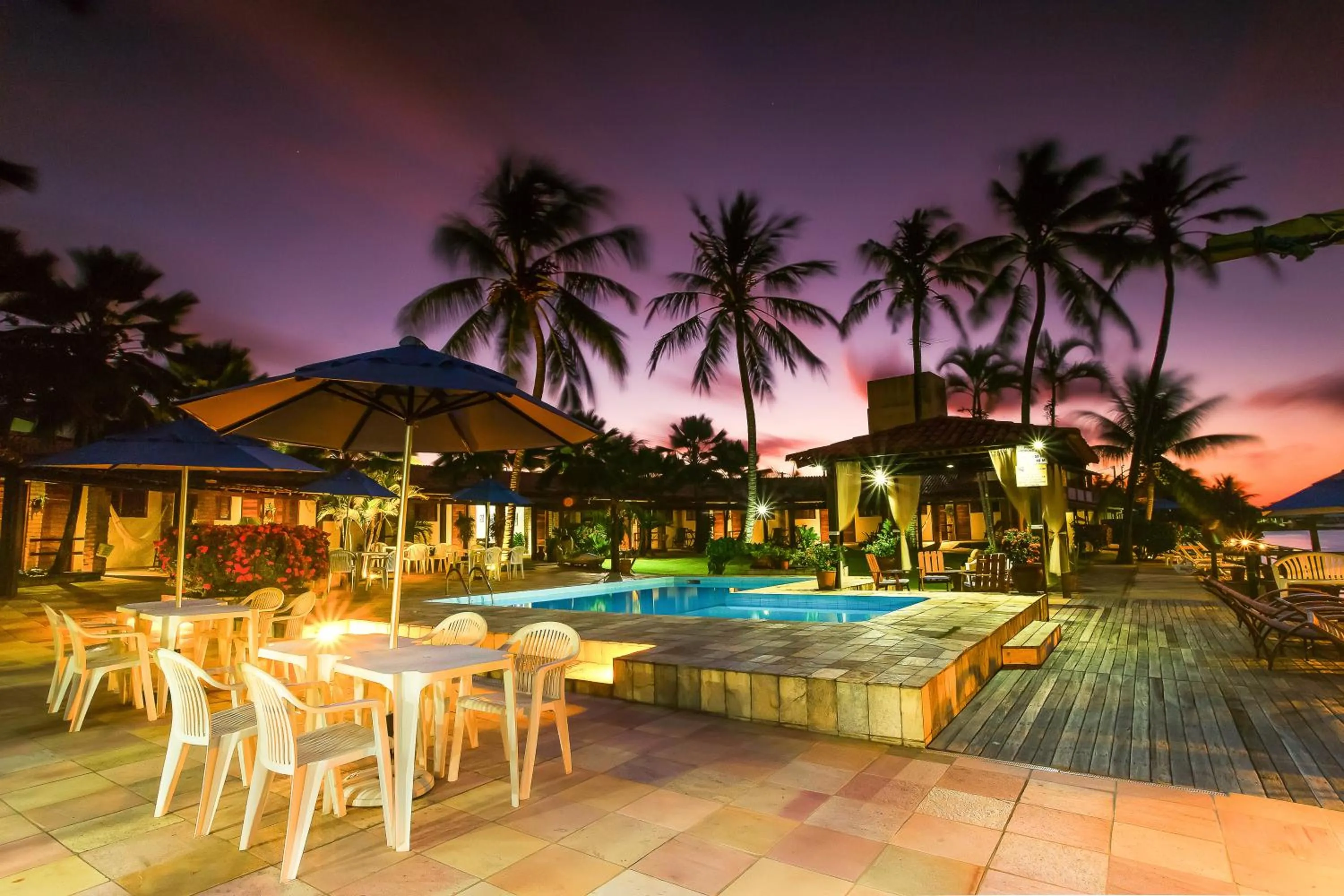 Swimming pool in Pousada Villa do Sol