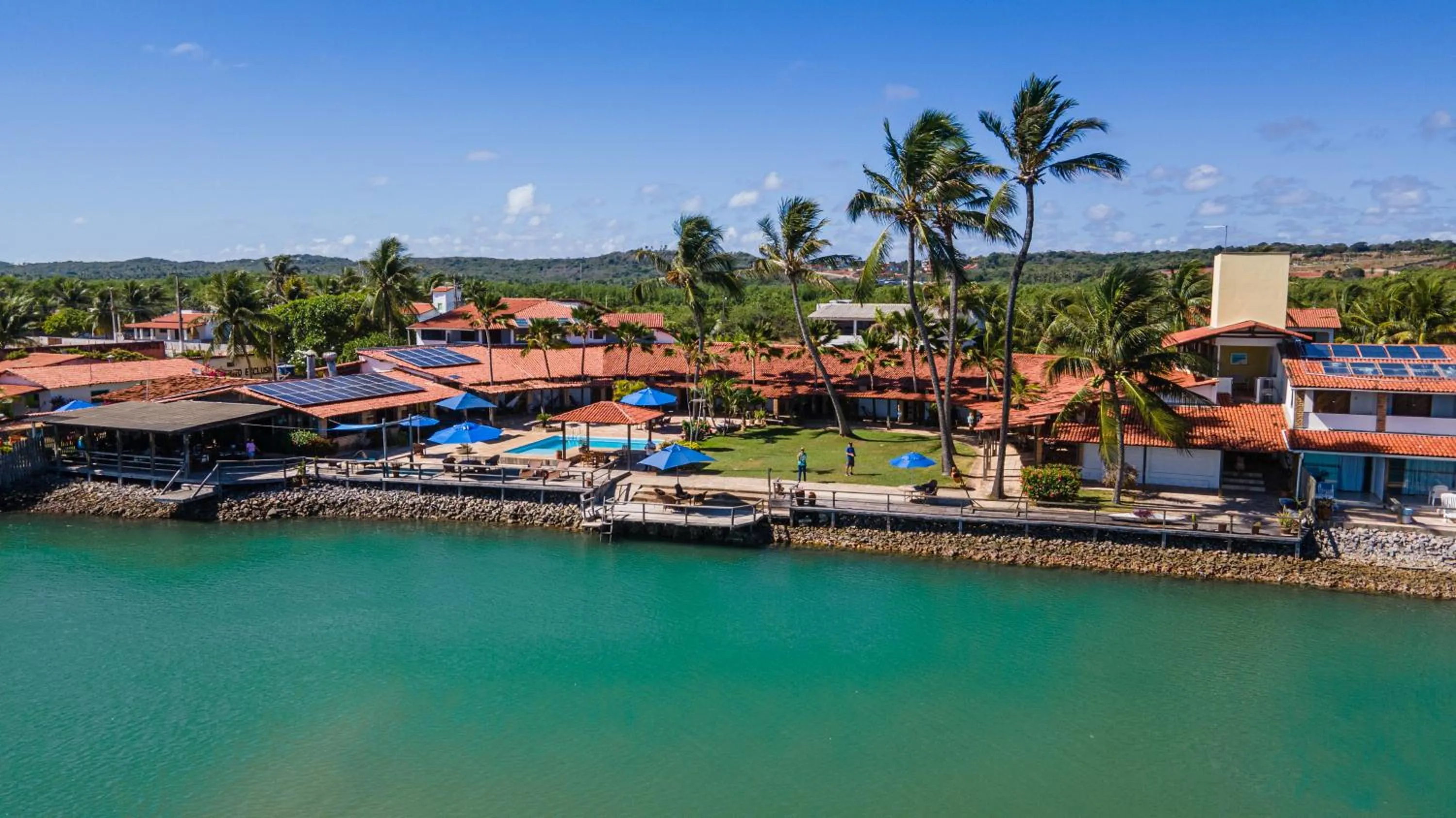 Bird's eye view in Pousada Villa do Sol