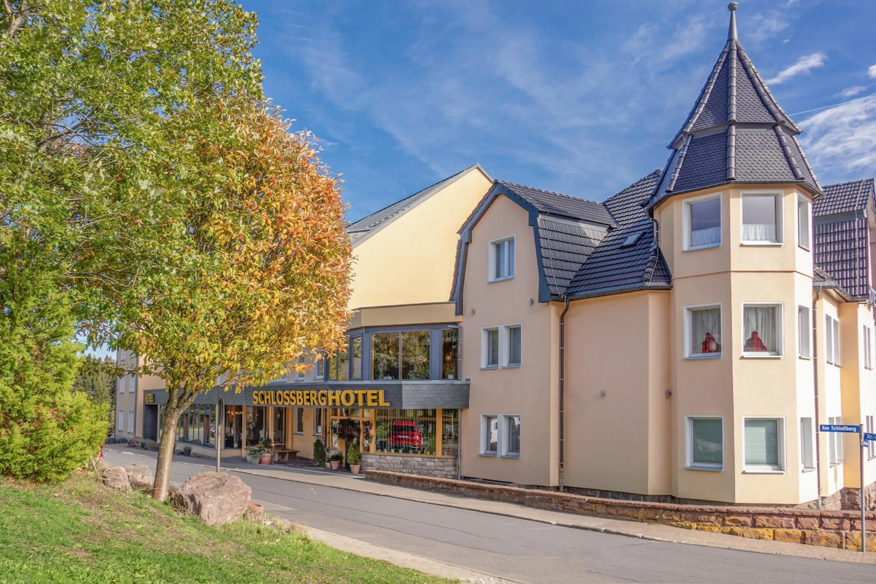 Property building in Schlossberghotel Oberhof