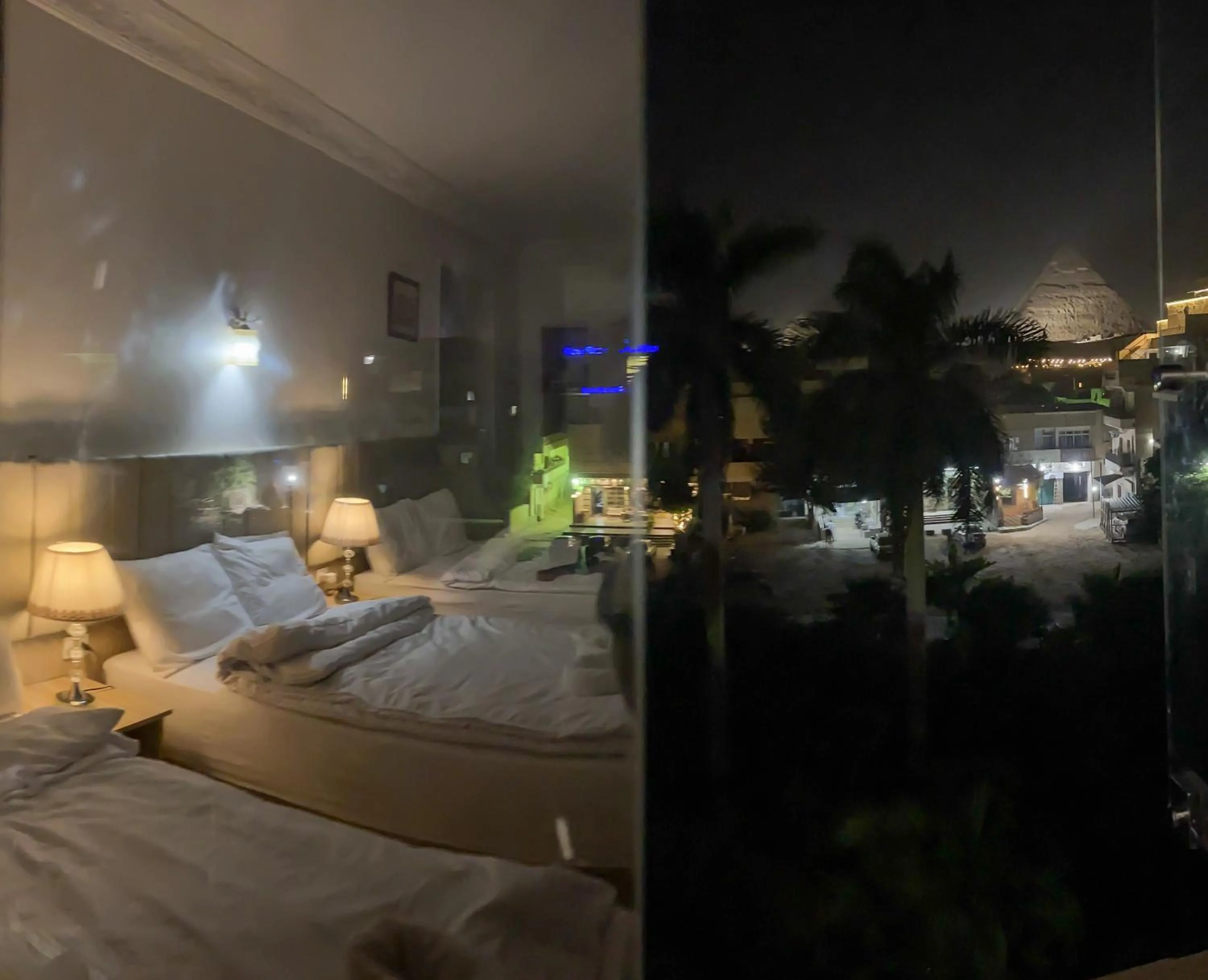 Bed in Makadi Pyramids View