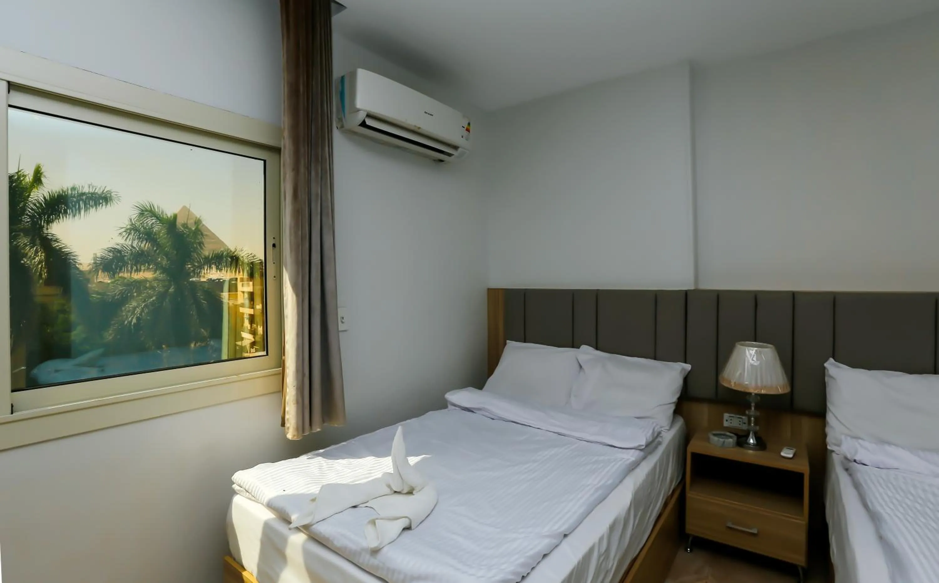 Bed in Makadi Pyramids View