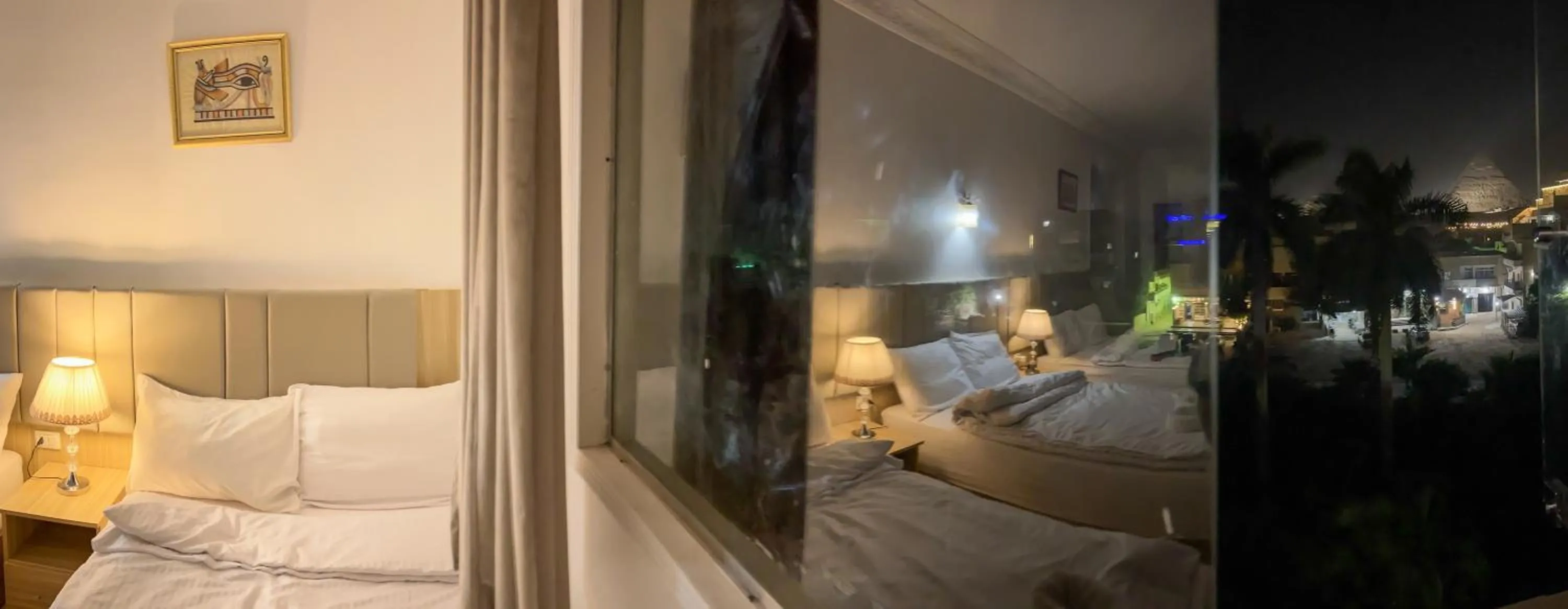 Bed in Makadi Pyramids View