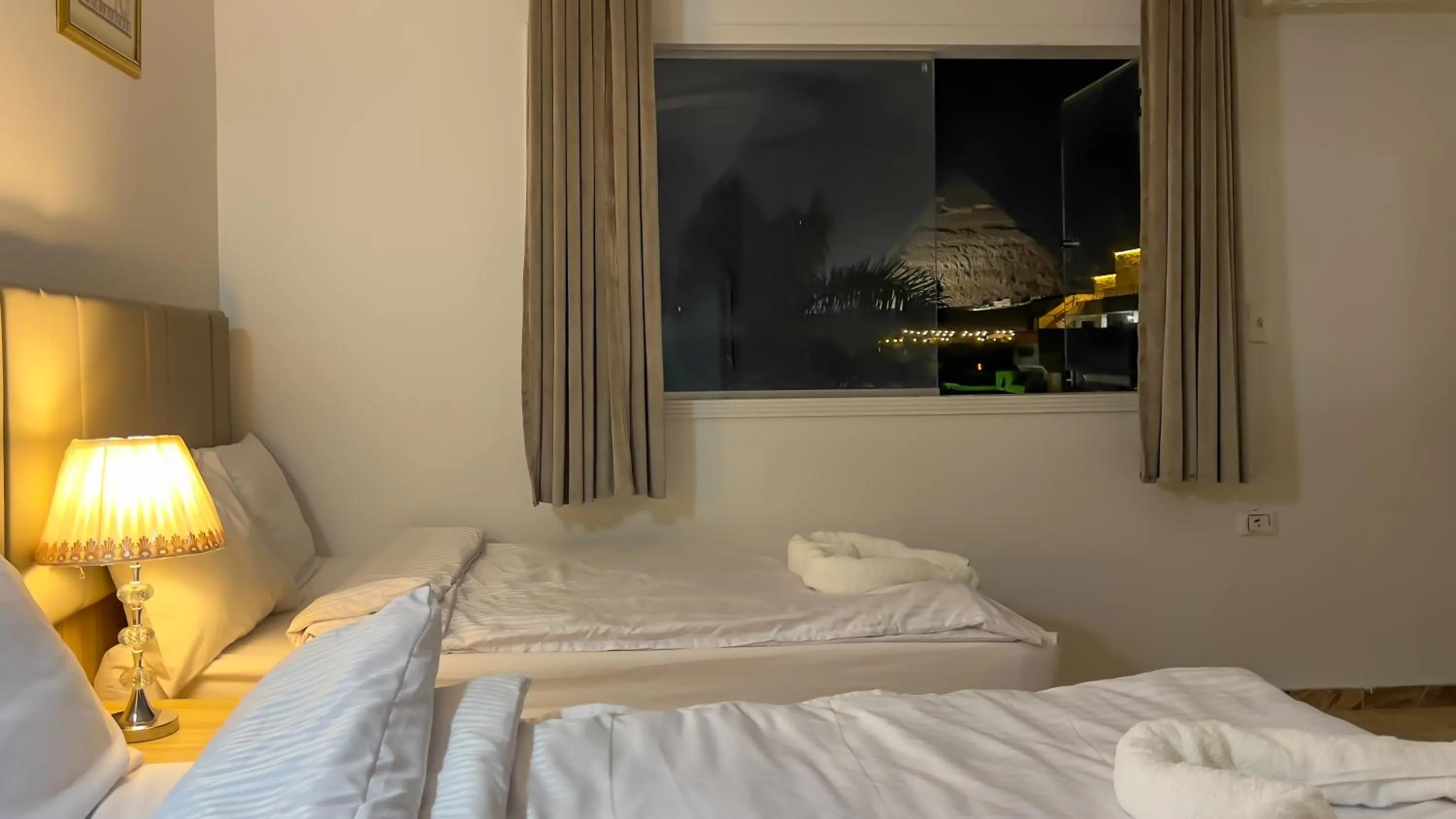 Bed in Makadi Pyramids View