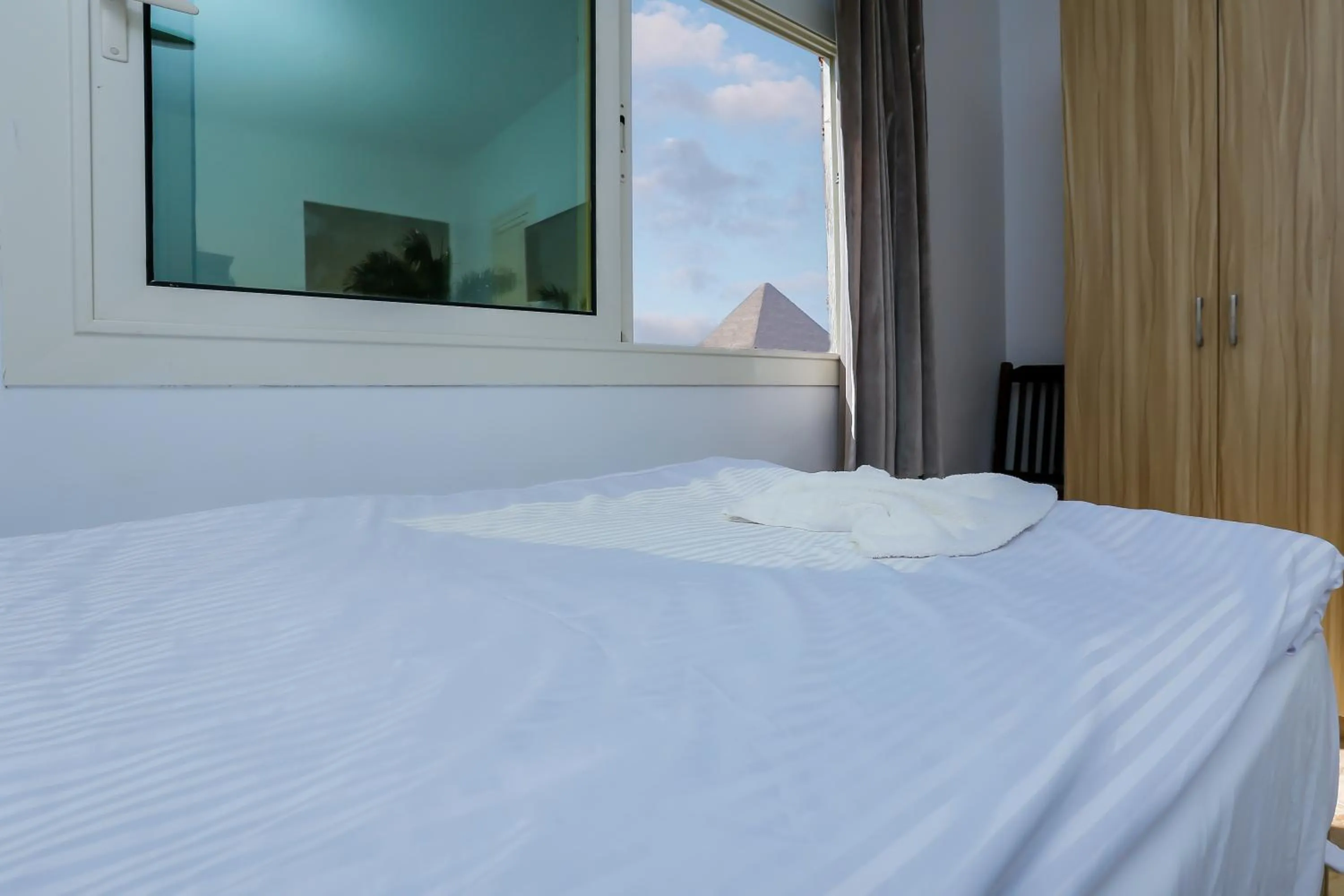 Bed in Makadi Pyramids View
