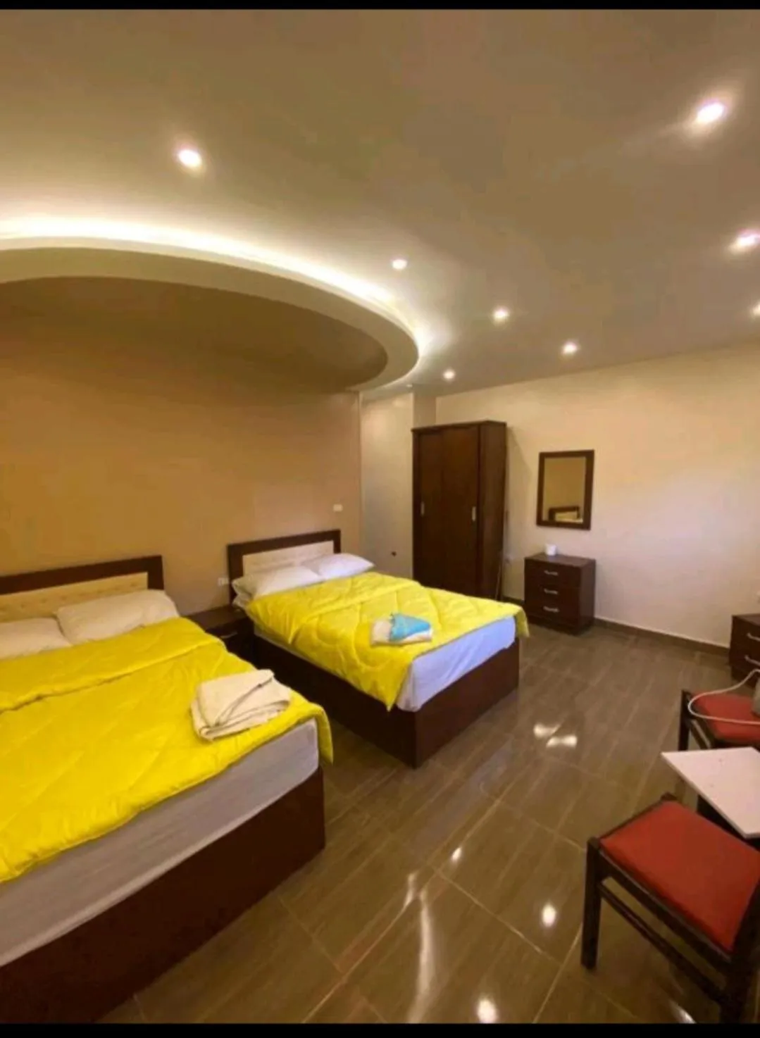 Bed in Makadi Pyramids View