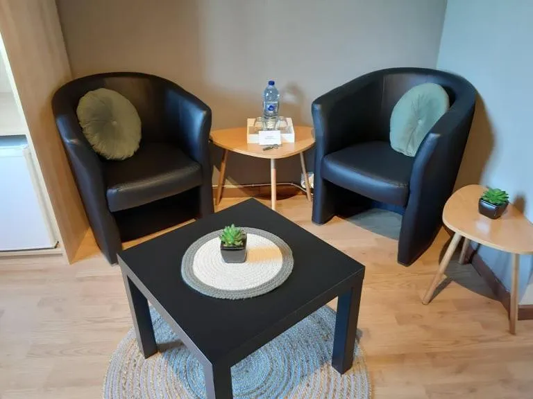 Living room in B&B Circuitez-vous