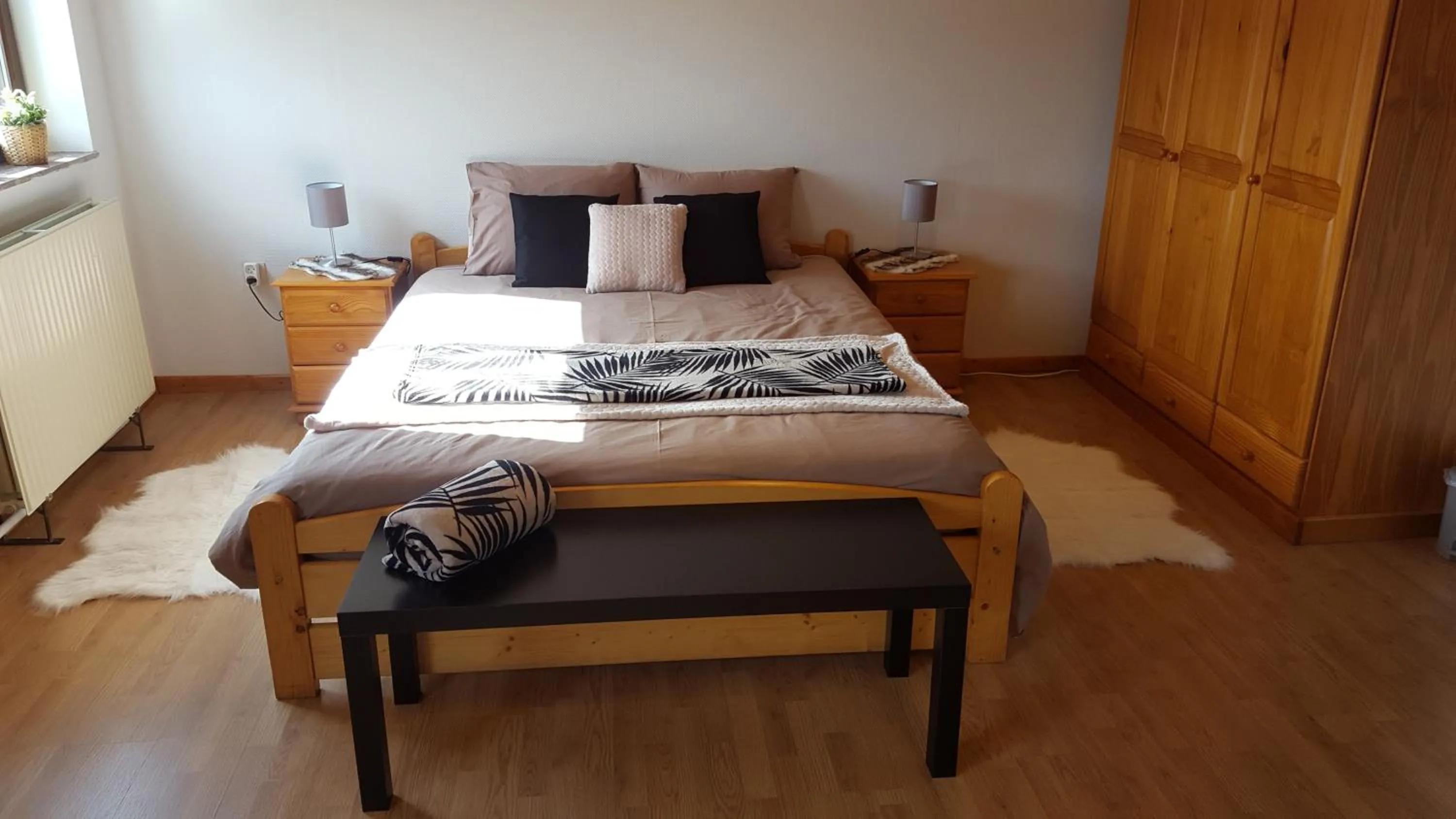 Bed in B&B Circuitez-vous