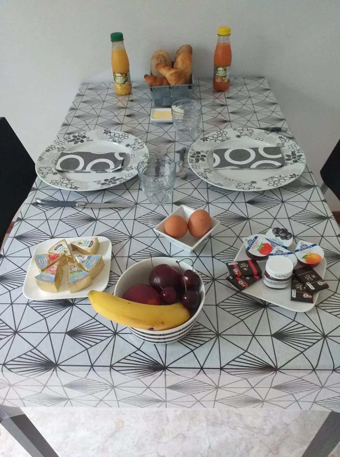 Food close-up in B&B Circuitez-vous