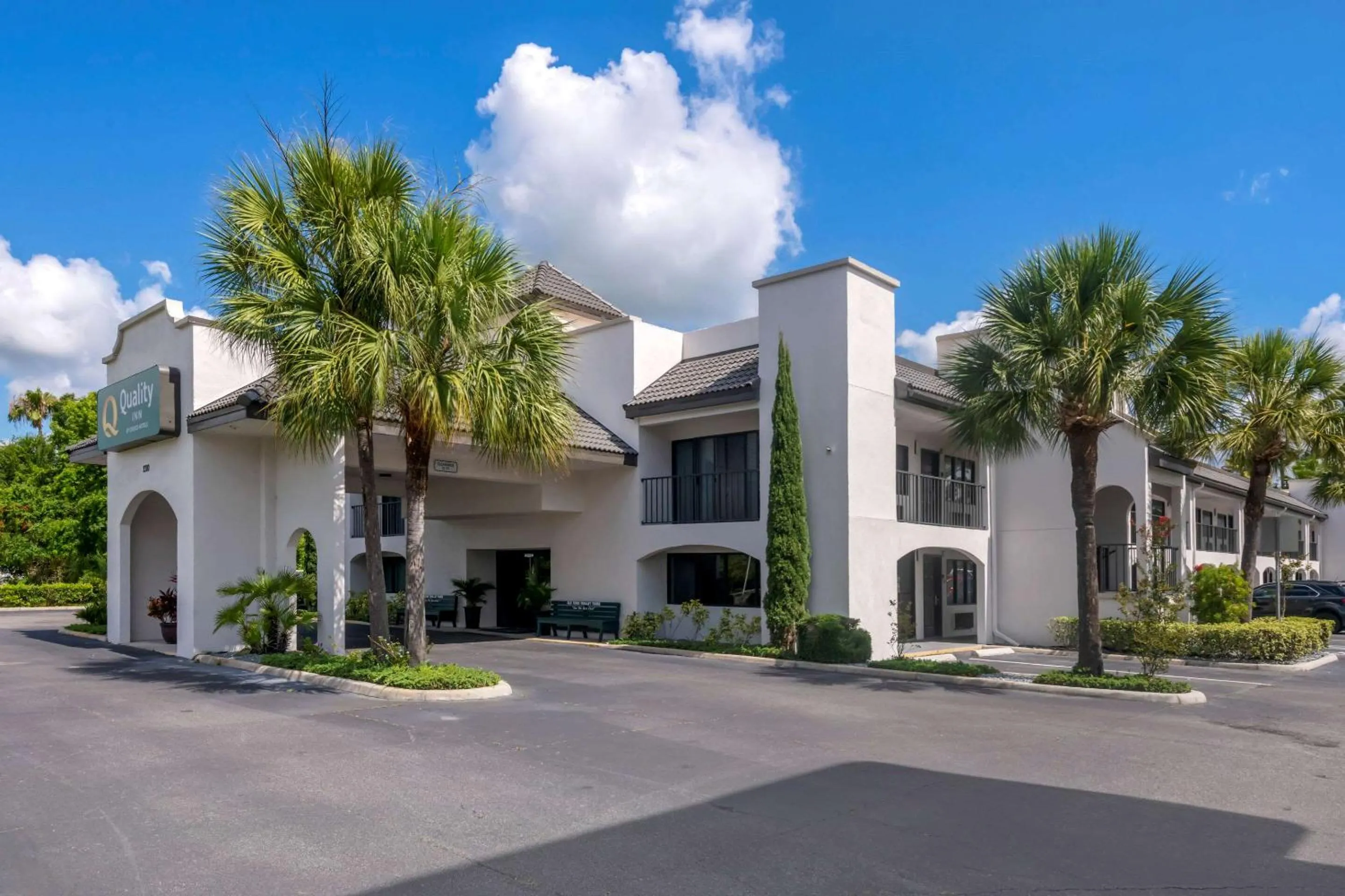 Property building in Quality Inn St Augustine Outlet Mall