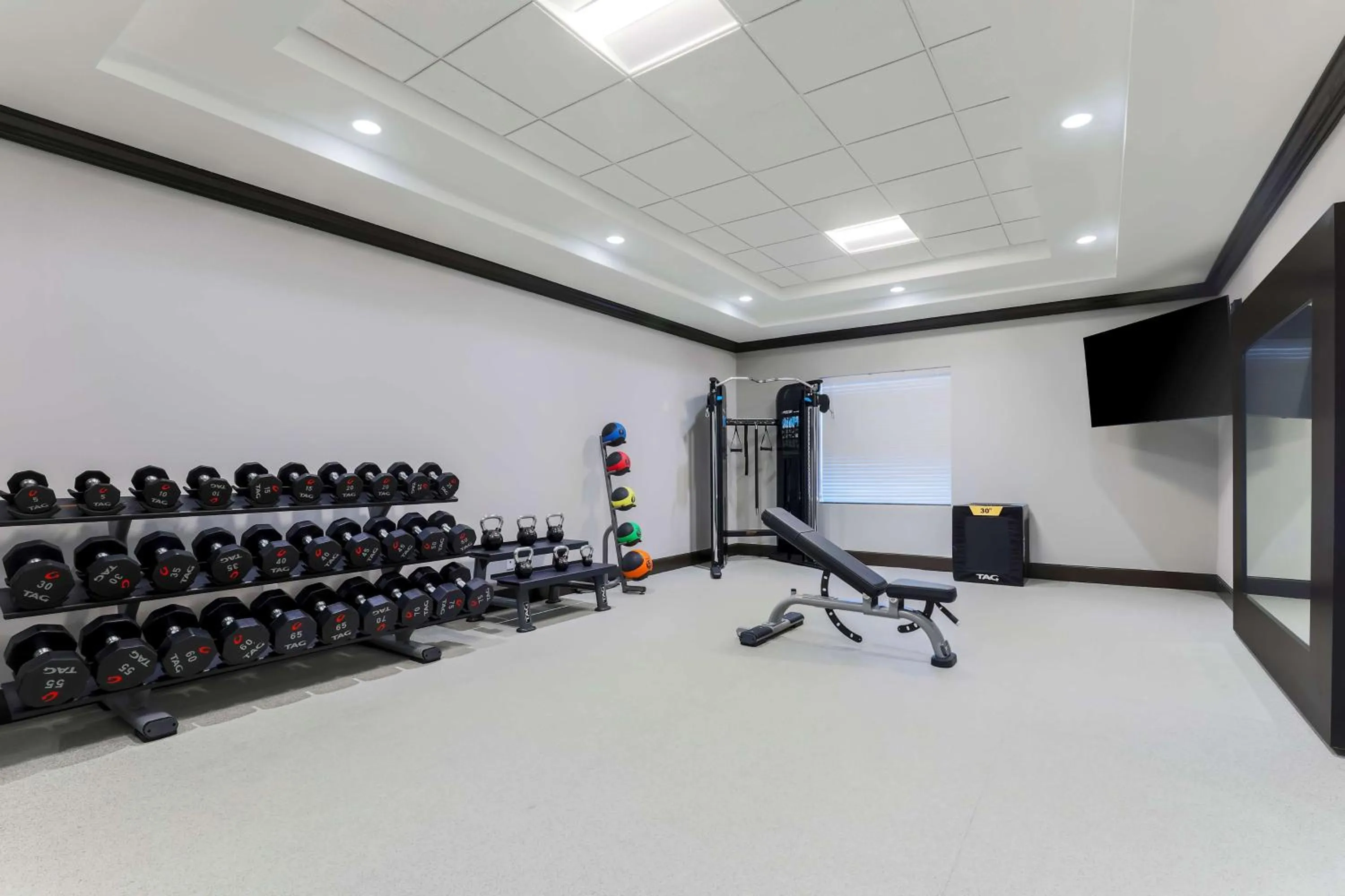 Fitness centre/facilities in Hilton Garden Inn Norman